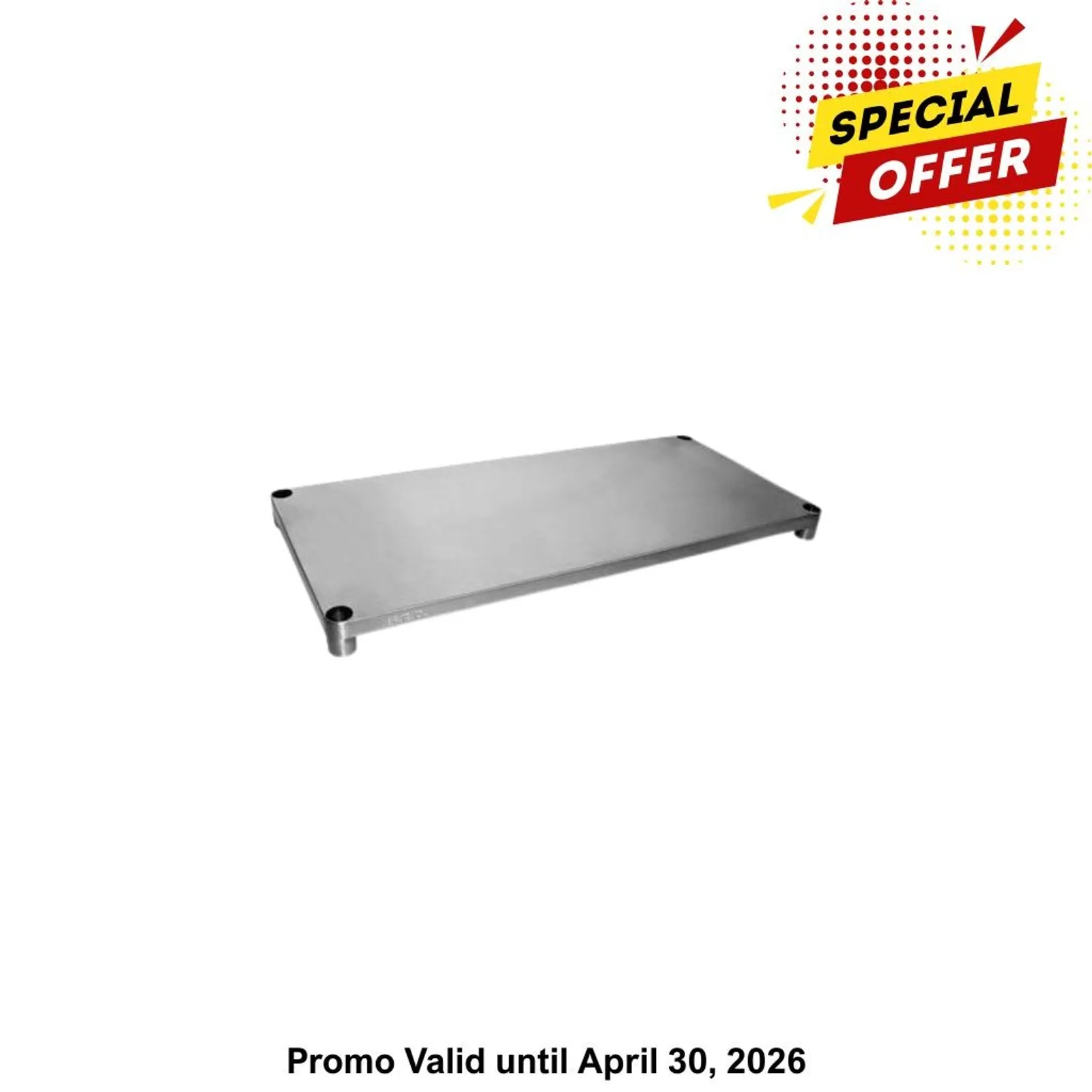 Modular System 1200-SUS7 - Solid Undershelf for Economic Range