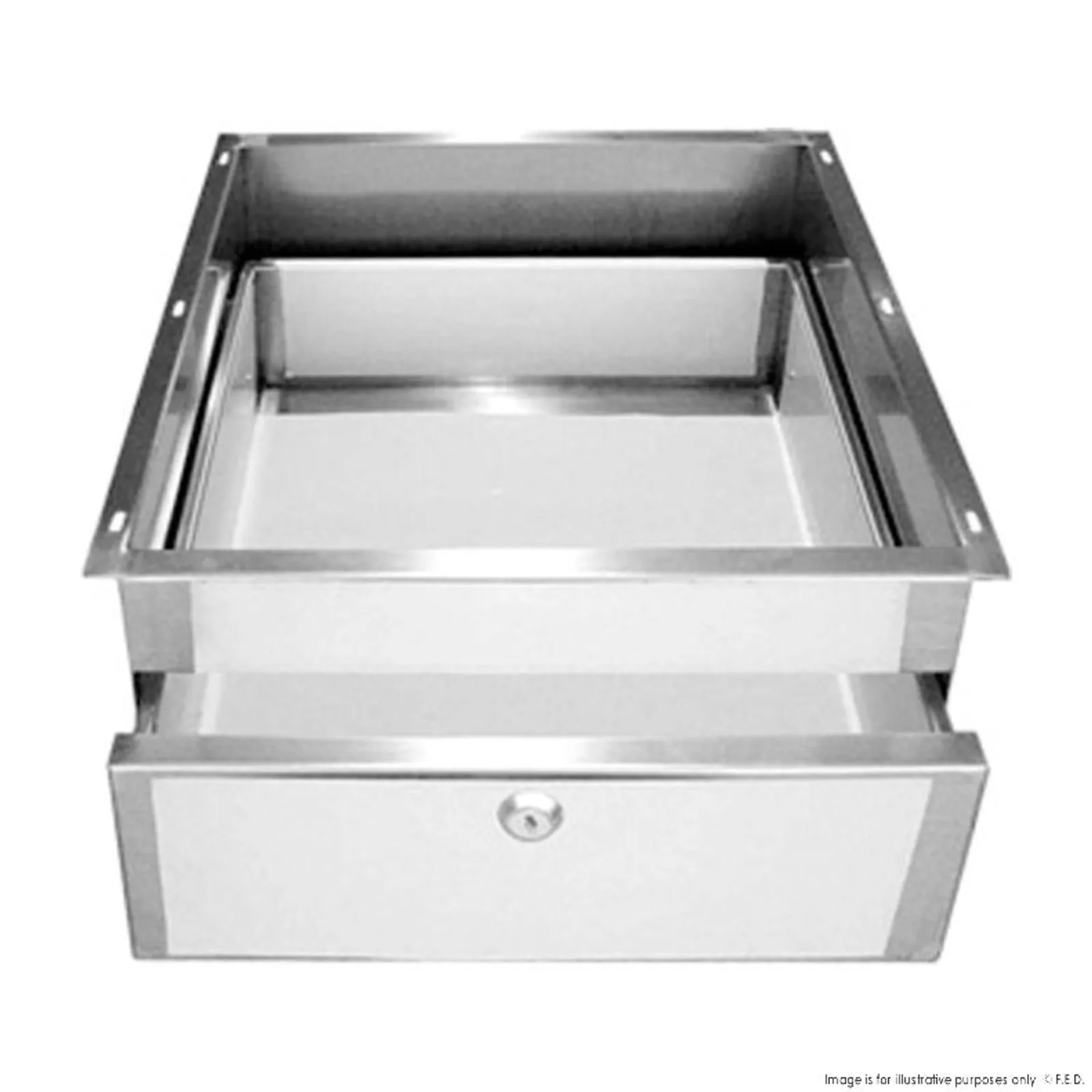 Modular System DR-01/A - Stainless Steel Drawer