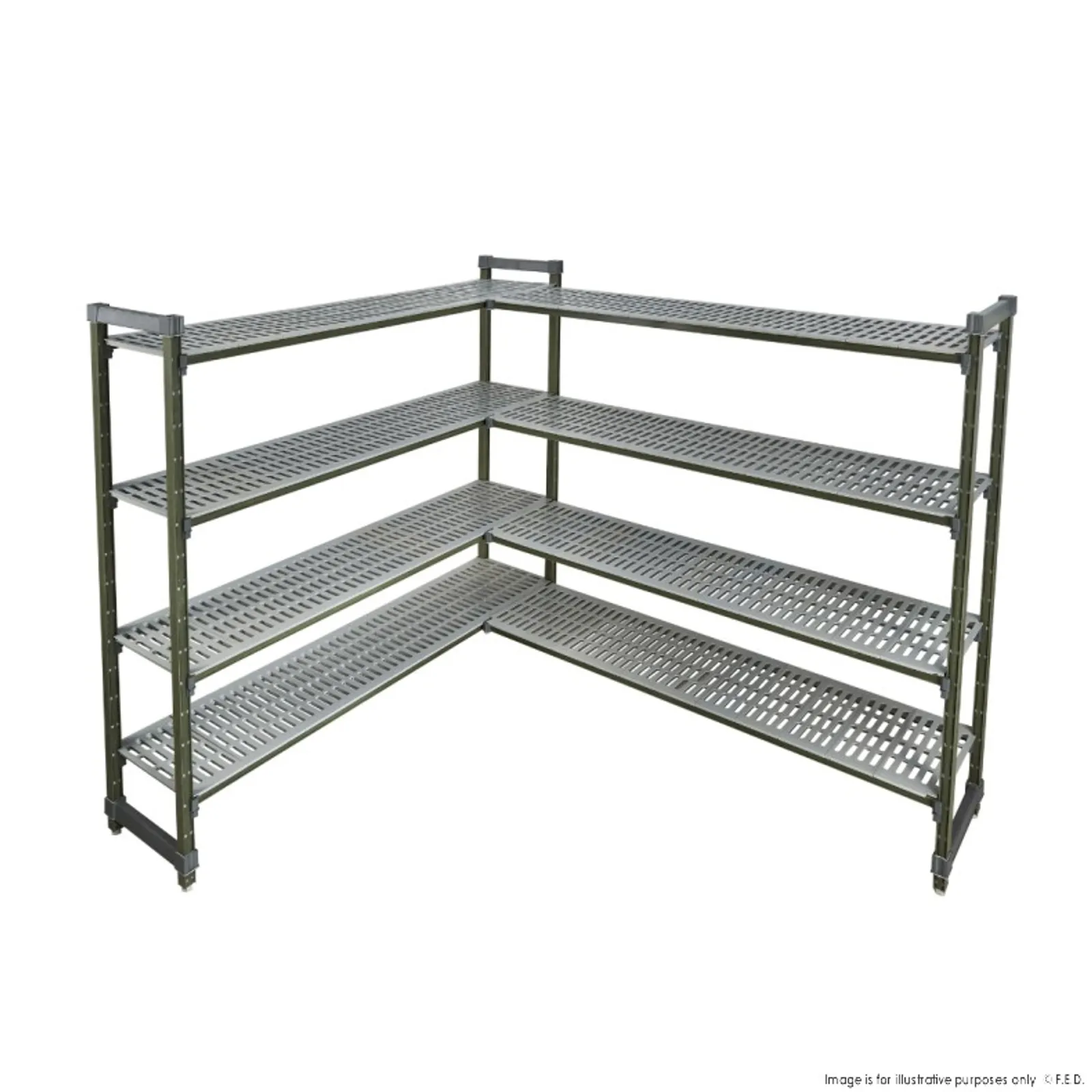 Modular Systems PCU24/30 - Poly Coolroom Shelving Starter Kit