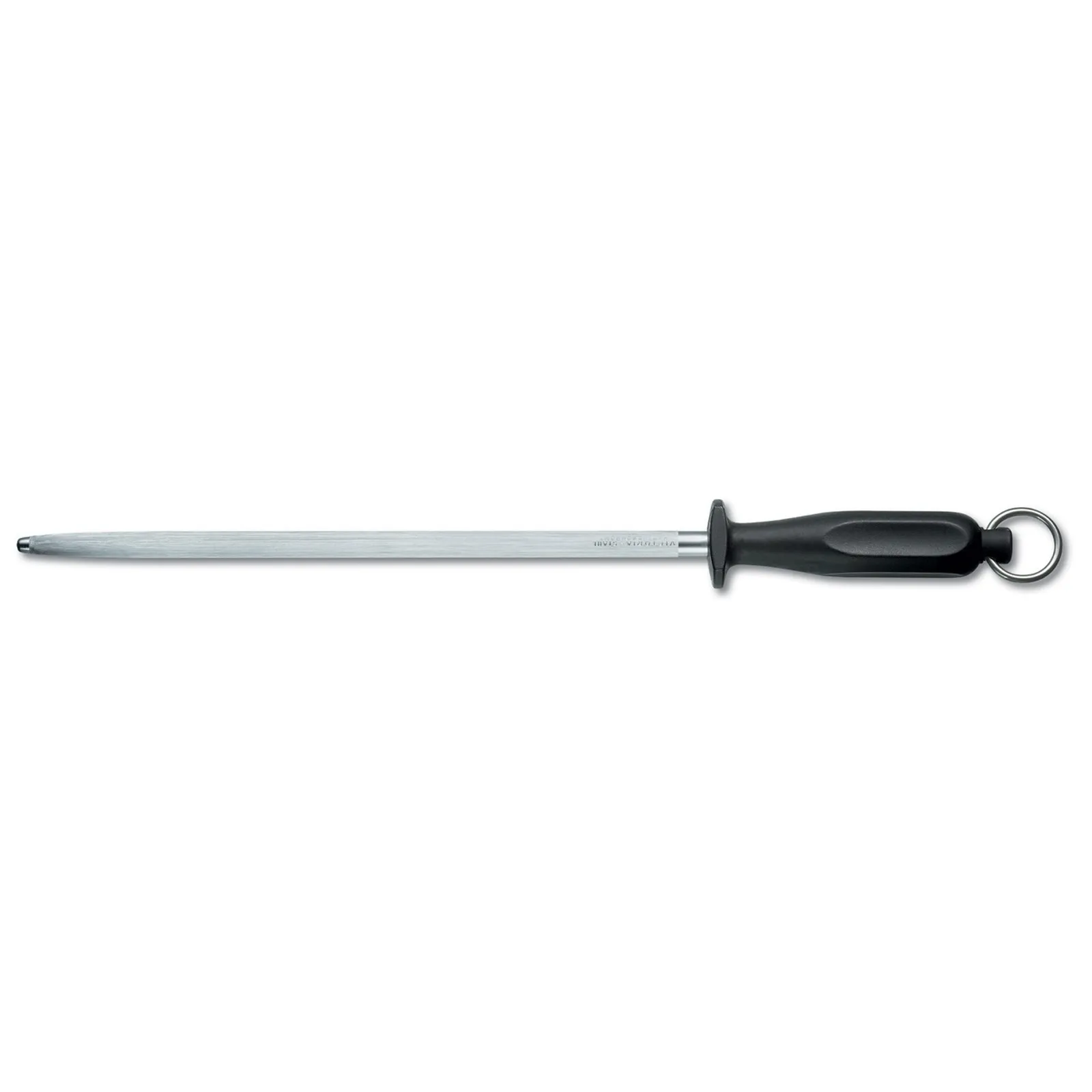 Victorinox 7.8513 - Butchers Sharpening Steel, 30cm, Round - Black Handle