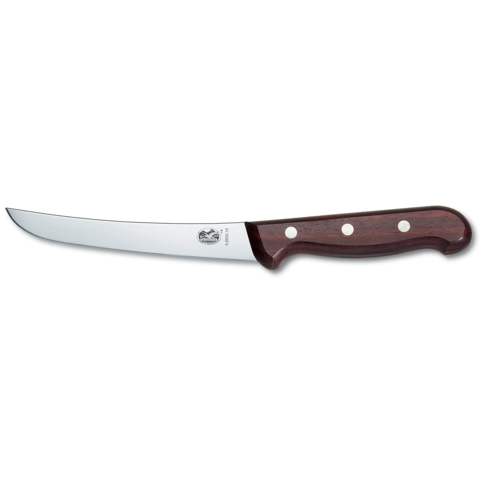 Victorinox 5.6500.15 - Boning Knife, 15cm Curved, Wide Blade - Wood