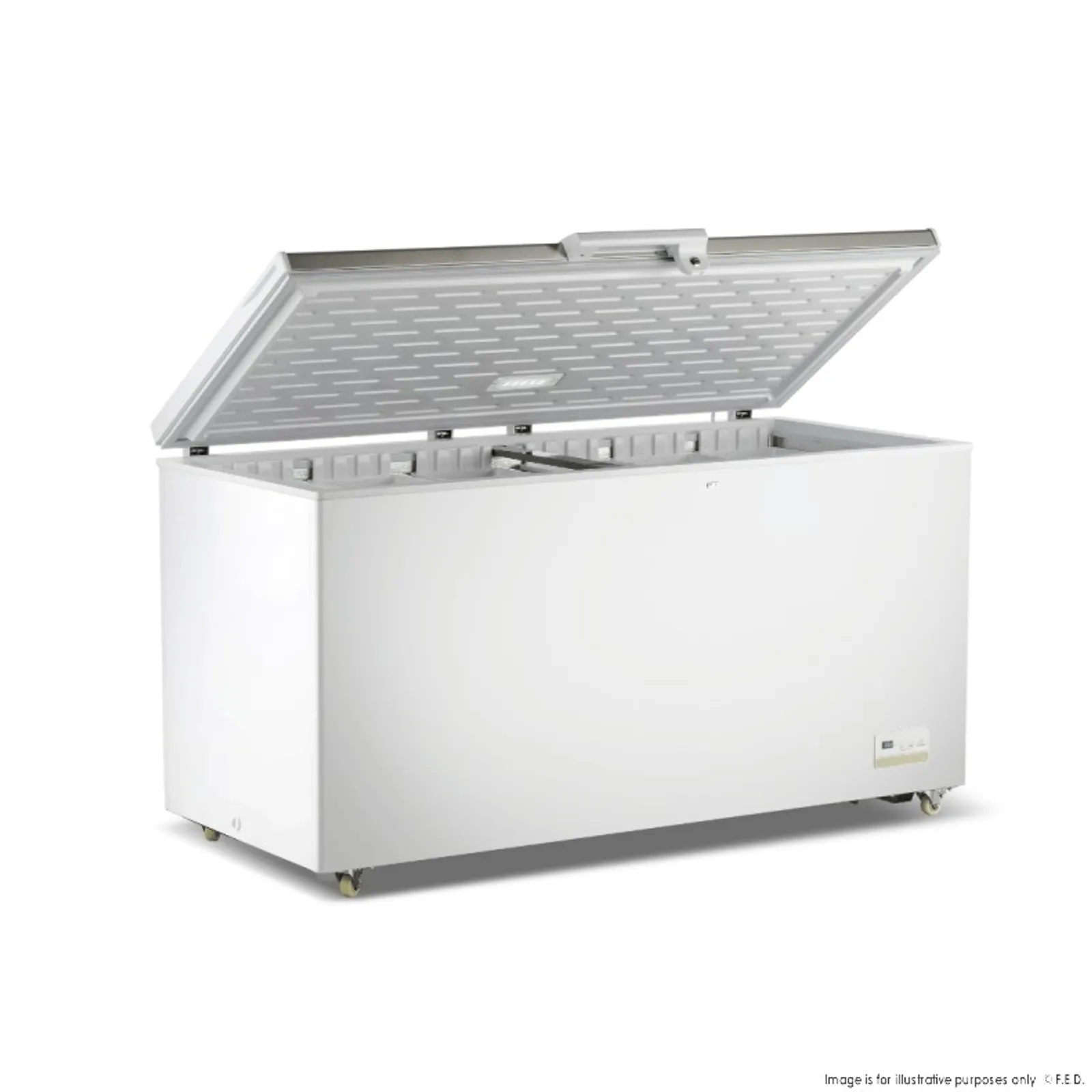 Thermaster BD520F - 520L Chest Freezer with Stainless Steel Lid