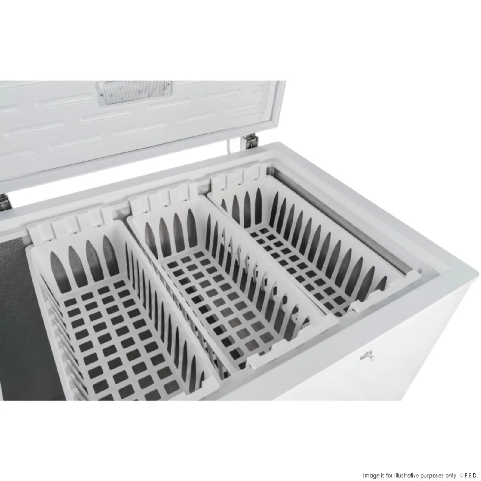 Thermaster BD520F - 520L Chest Freezer with Stainless Steel Lid
