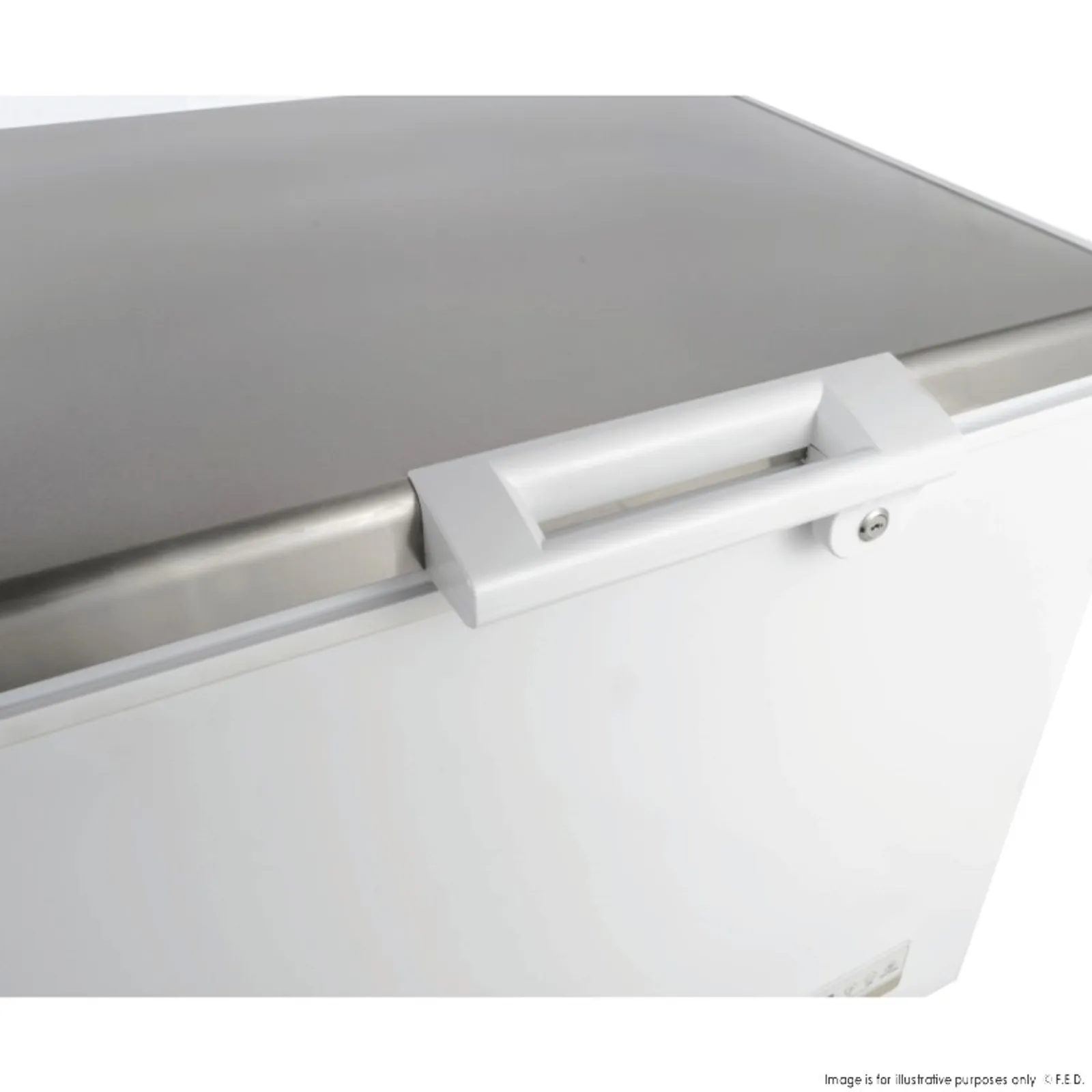 Thermaster BD520F - 520L Chest Freezer with Stainless Steel Lid