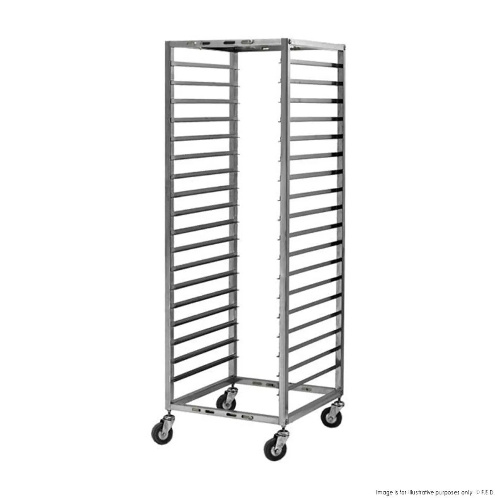 Modular Systems GTS-180 - S/S Adjustable Gastronorm Rack 470-520x740x1810mm