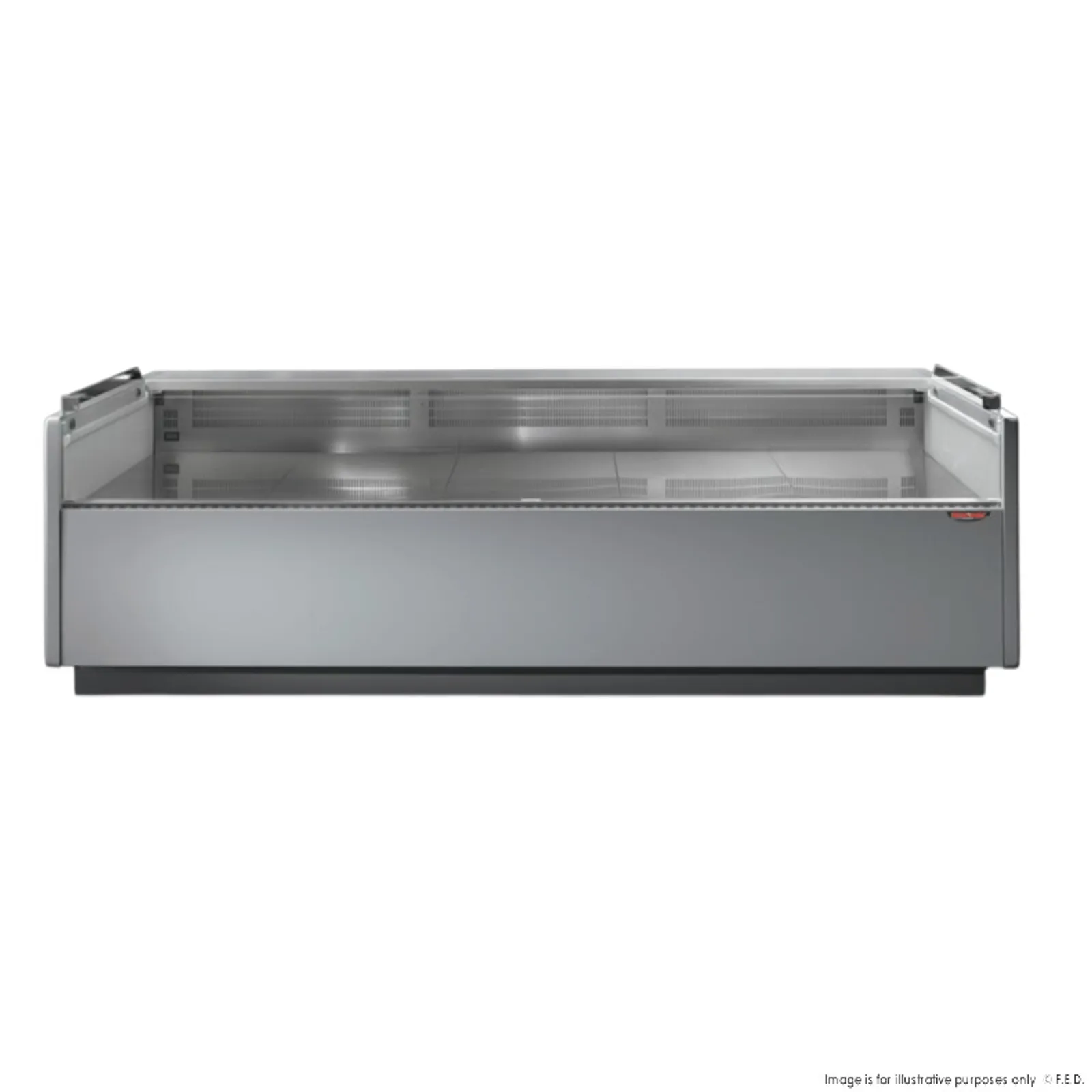Tecnodom TDMR-0825SELF - Serie MR80 Black 2480mm Self-serving Deli Display