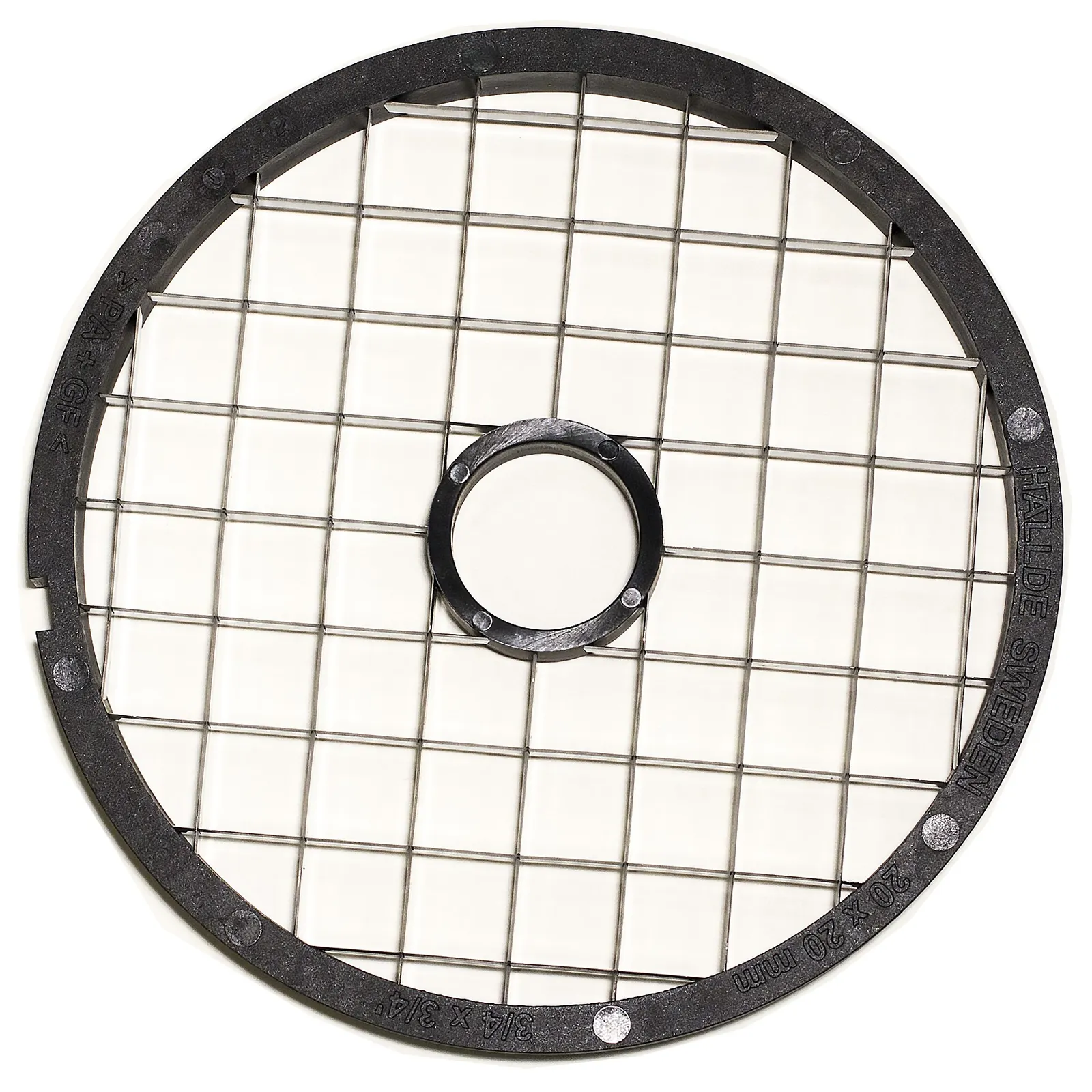 HALLDE RG-350 HA37186 Standard Dicing Grid (metal) 25x25 mm
