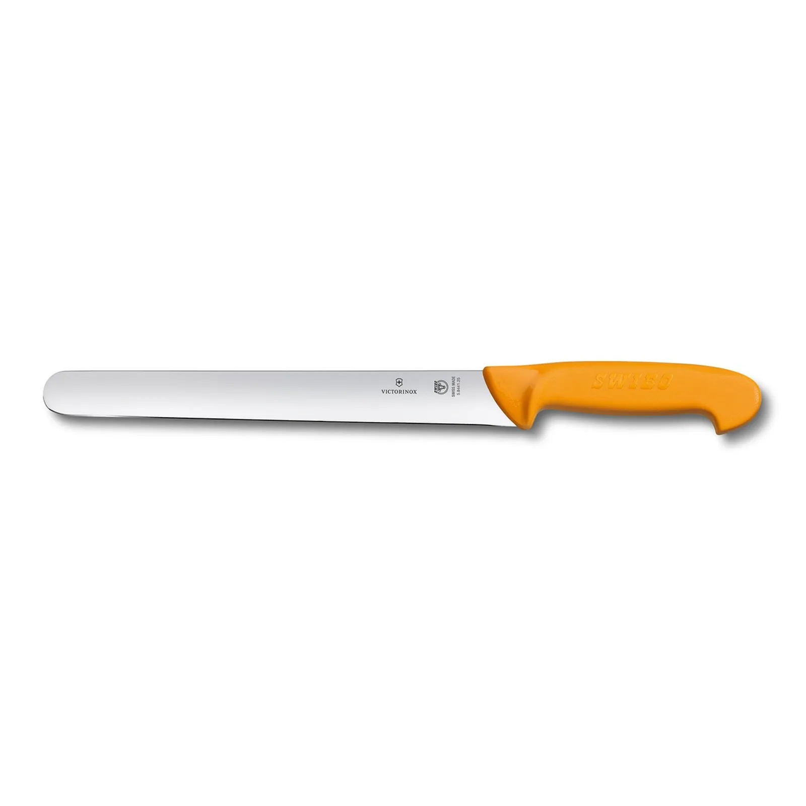 Victorinox 5.8441.30 - Swibo Slicing Knife, 30cm Round Blade 30mm width - Yellow
