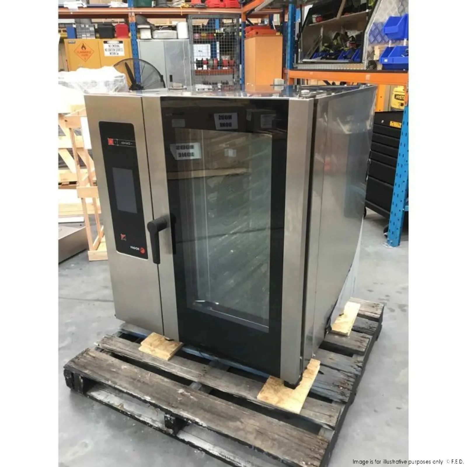 Fagor APE-101-NSW1496 2NDs - Advanced Plus Electric 10 Trays Combi Oven