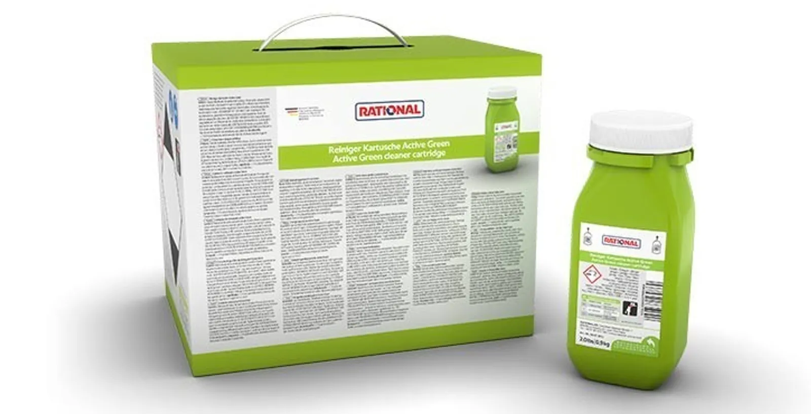 Rational 56.01.912 - Active Green Cleaner Cartridge (Carton of 6 Cartridge)
