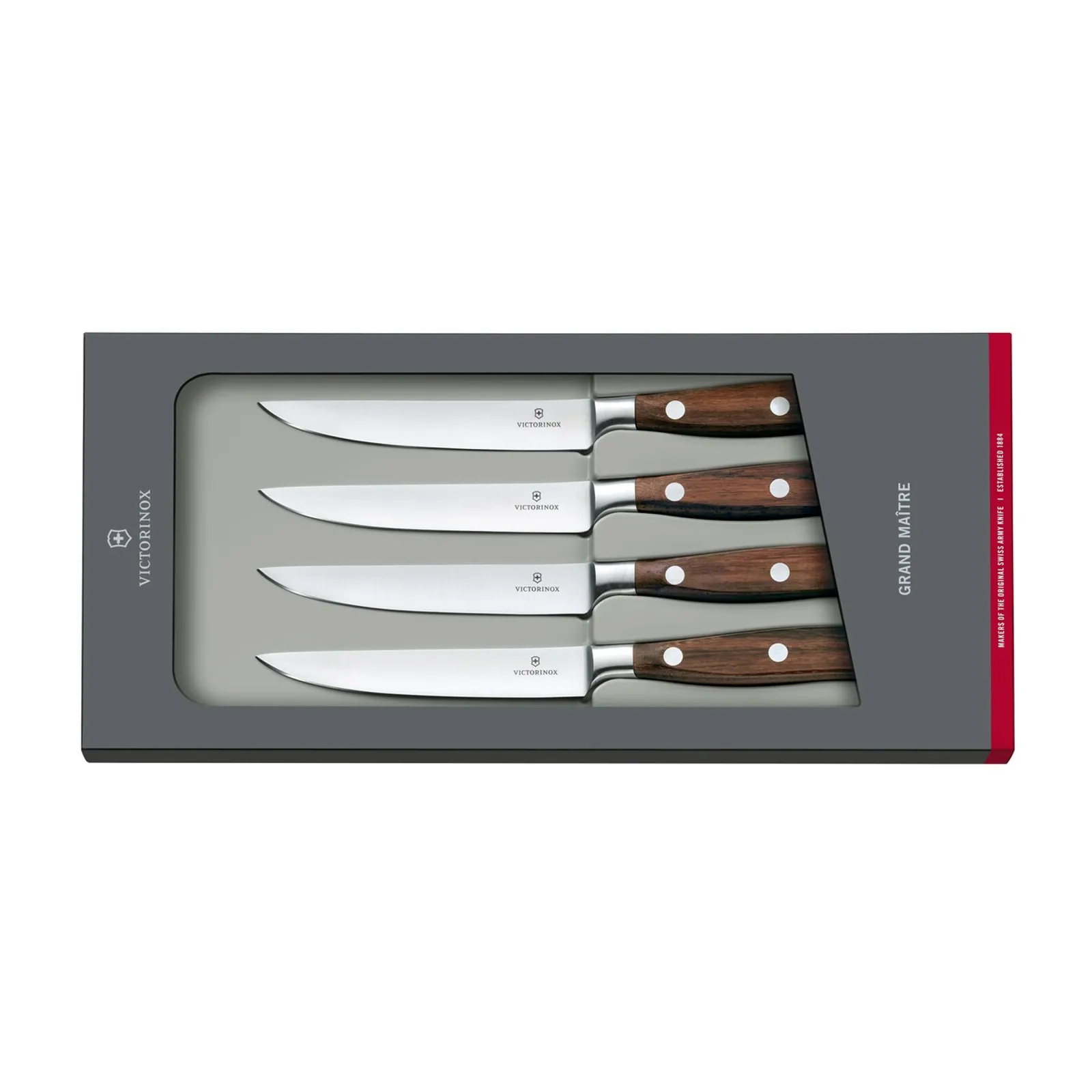 Victorinox 7.7240.4 - Grand Maître Steak Knife Set, 4 pieces