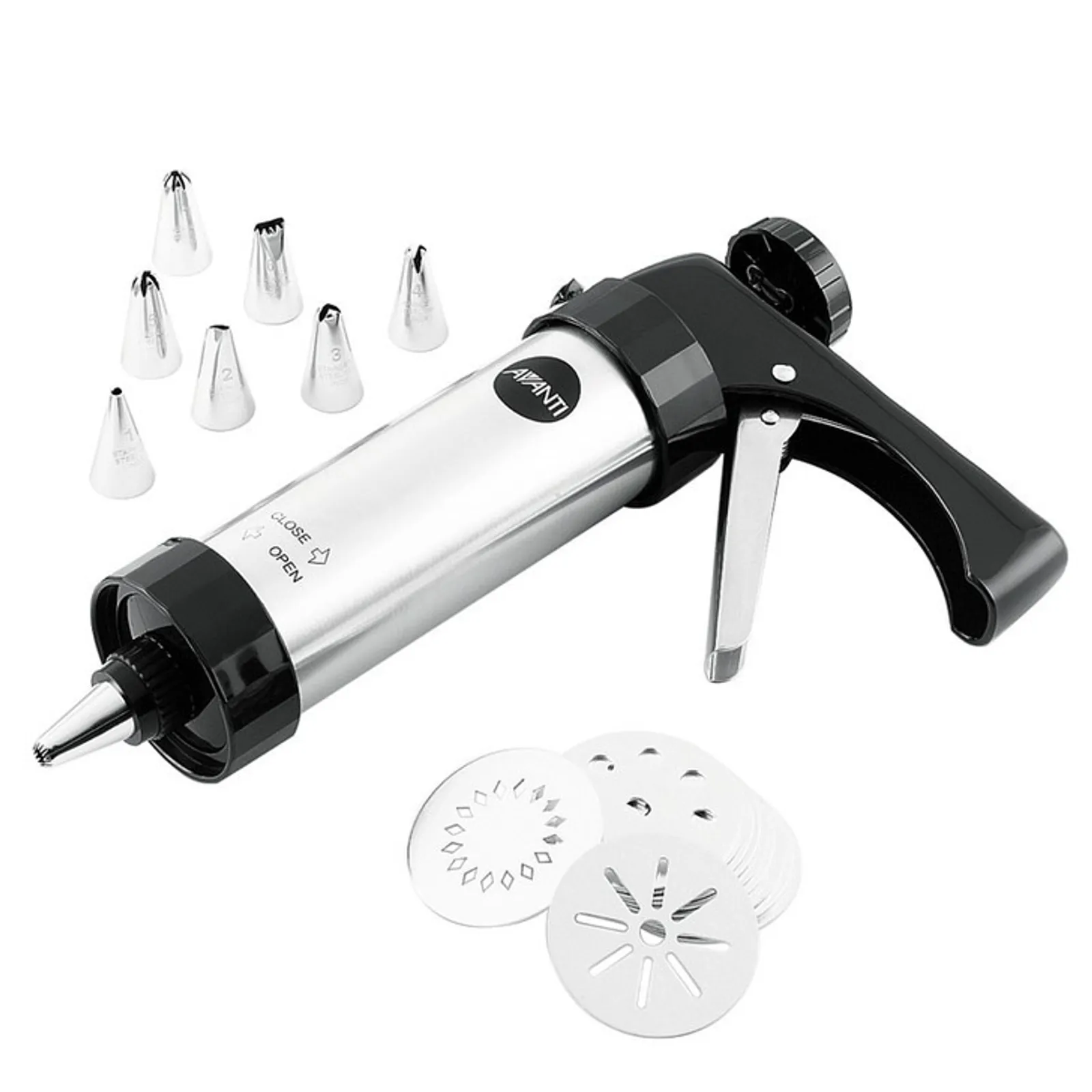 Avanti 12796 - Cookie Press and Icing Set in Luxury Box - 21 Piece Set