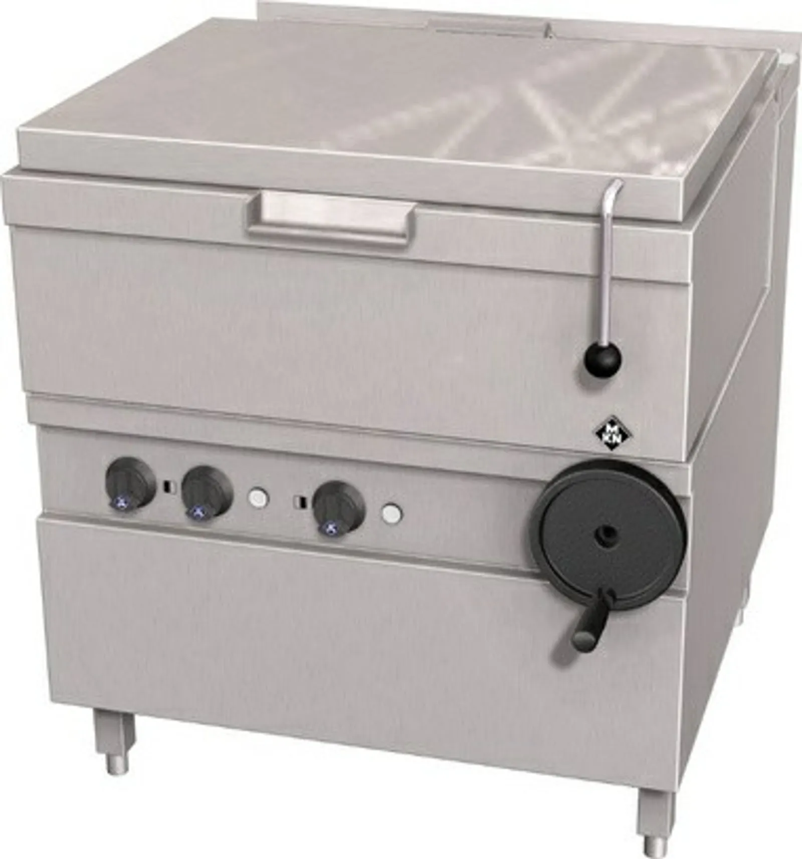 MKN 2021401C - Electric Bratt Pan 2/1 GN Manual Tilting 80L