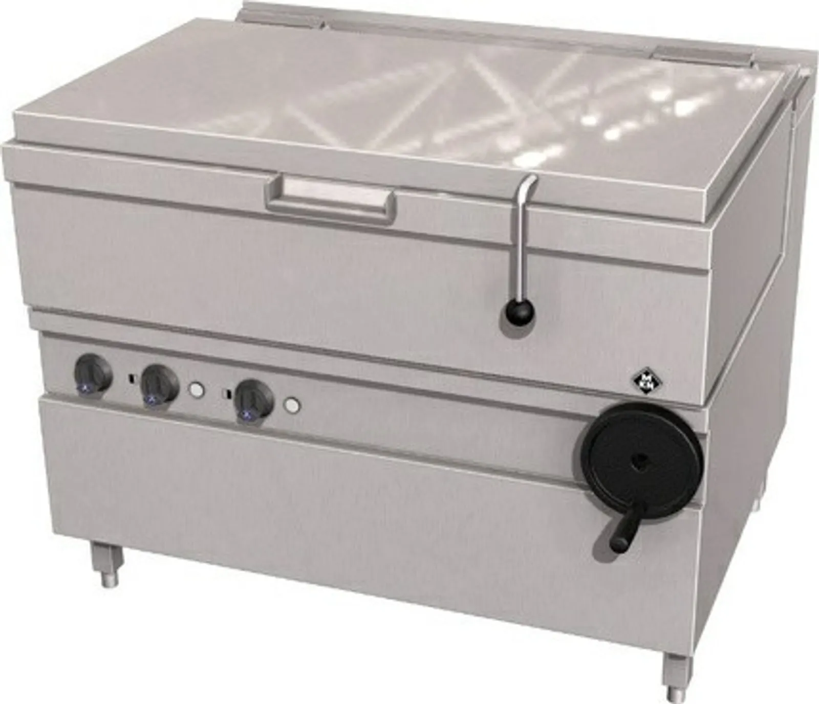 MKN 2021407C - Electric Bratt Pan 3/1 GN Manual Tilting 111L