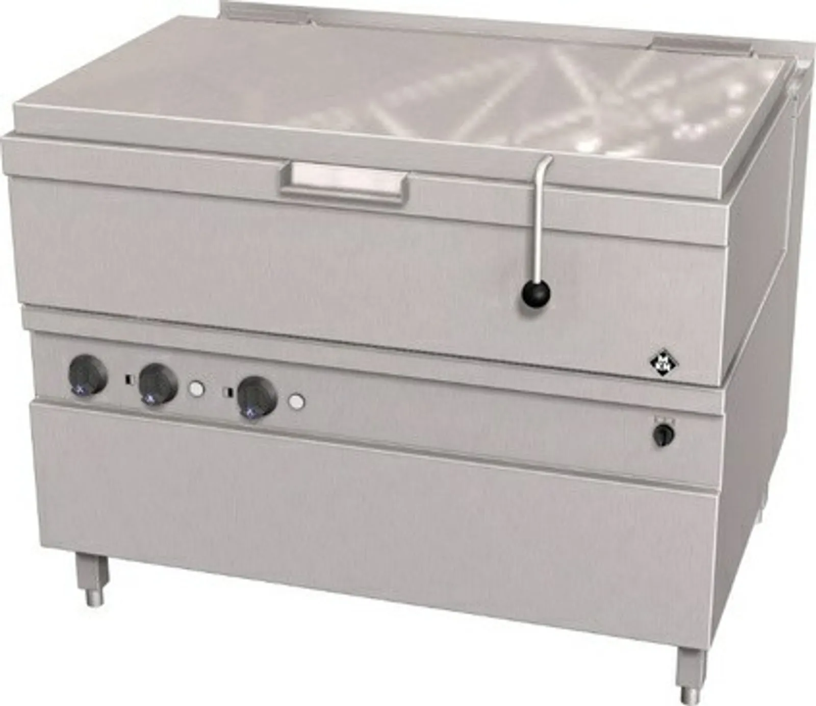 MKN 2021408C - Electric Bratt Pan 3/1 GN Motorized Tilting 111L