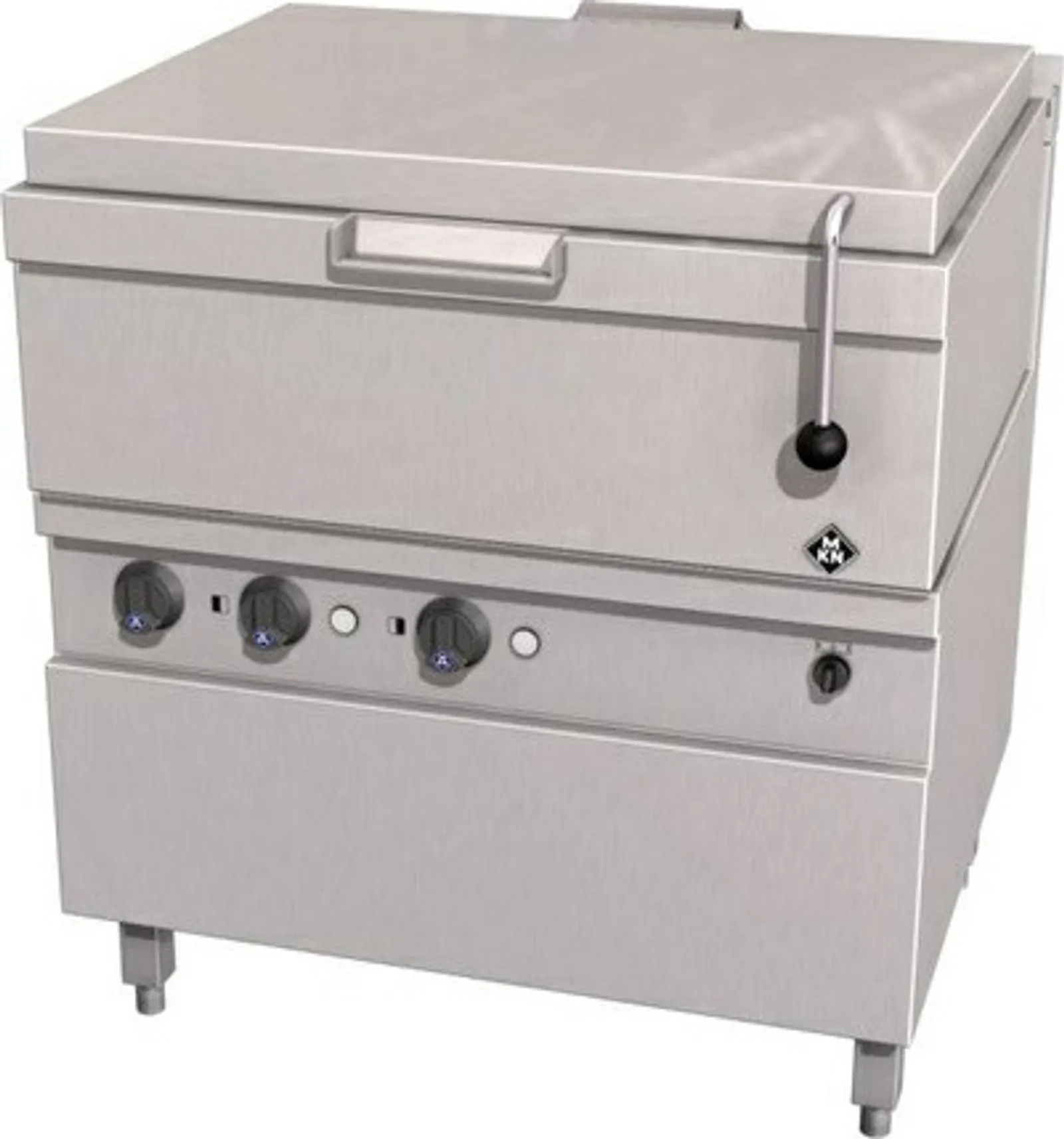 MKN 2121402C - Electric Bratt Pan 2/1 GN Motorized Tilting 59L