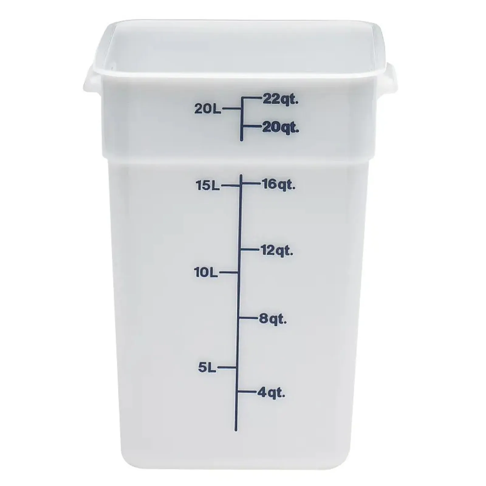 Cambro 22SFSP148 - Polyethylene Container 20.8L (Pack of 6)