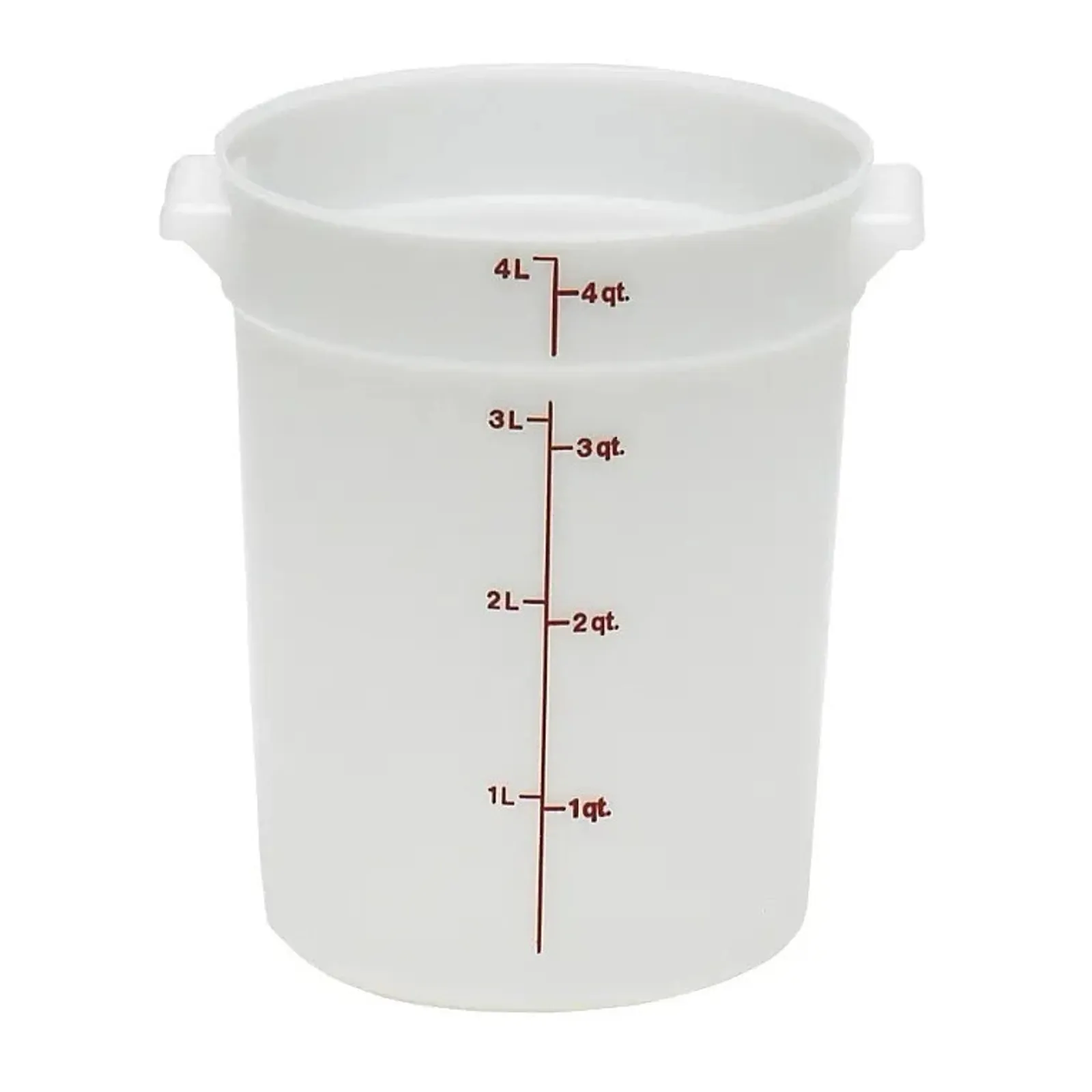 Cambro RFS4148 - Polyethylene Round Container 3.8L (Pack of 12)