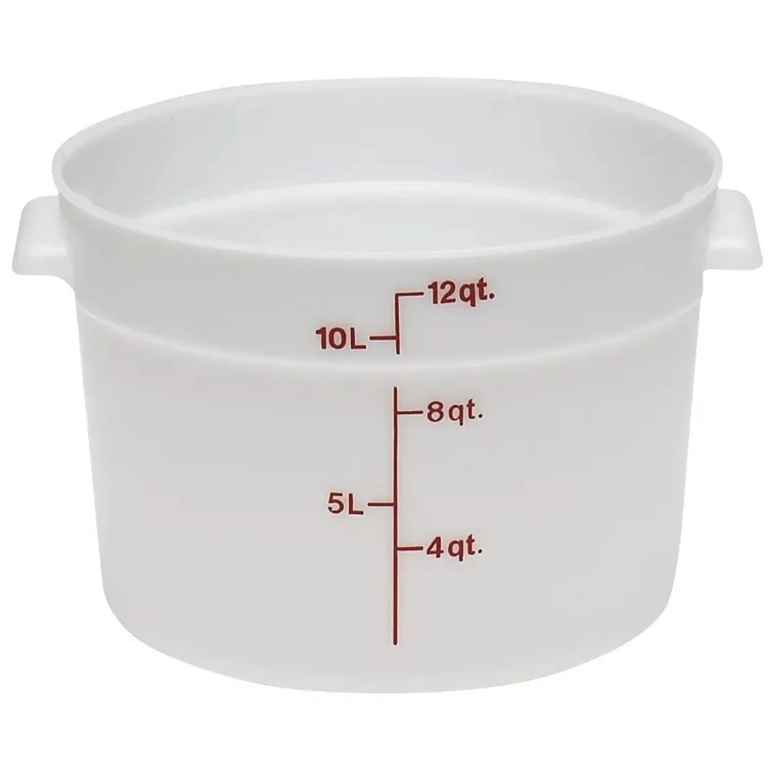 Cambro RFS12148 - Polyethylene Round Container 11.4L (Pack of 6)