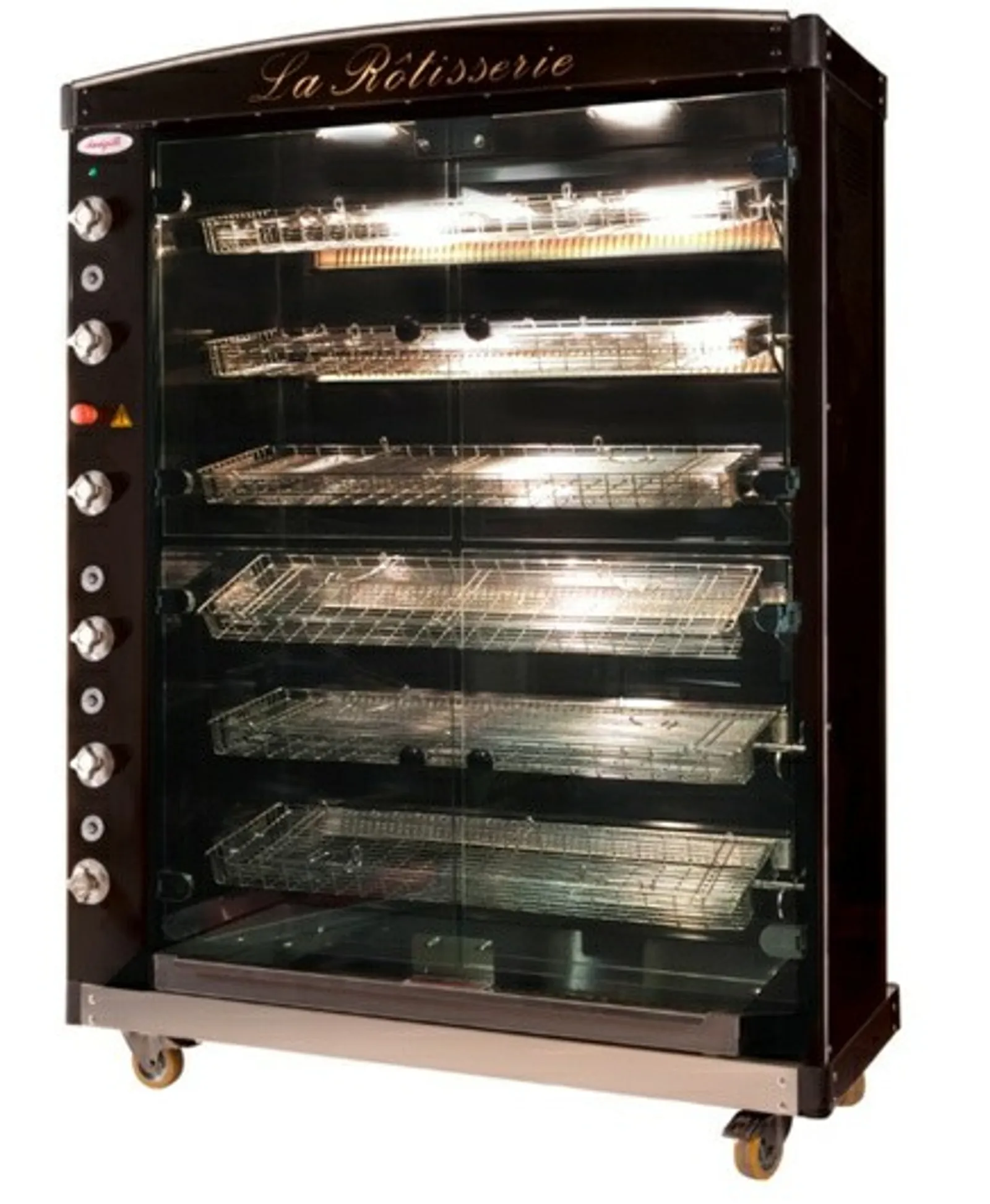 Doregrill MAG6-CR-G - Traditional Gas Rotisserie 6 Spits - Butterfly Chickens
