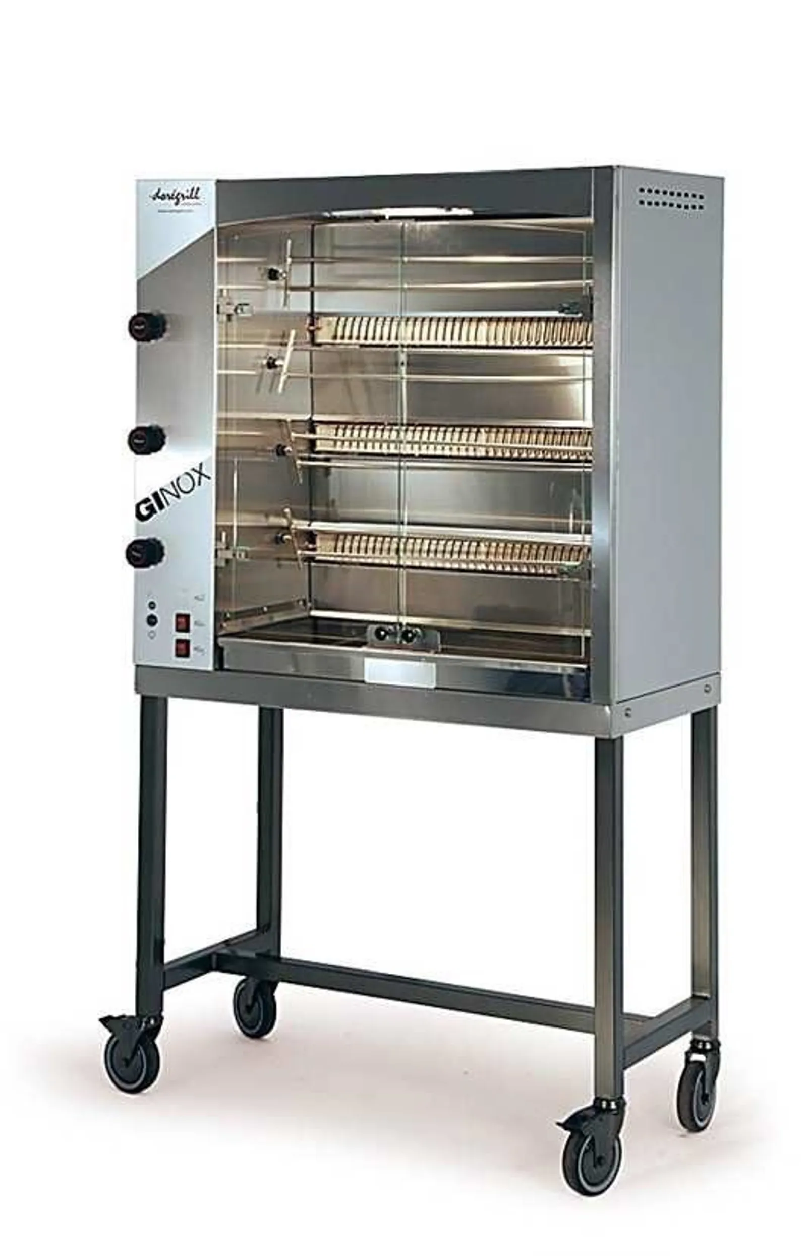 Doregrill GI4-G - Ginox 4 Stainless Steel Gas Rotisserie 4 Spits