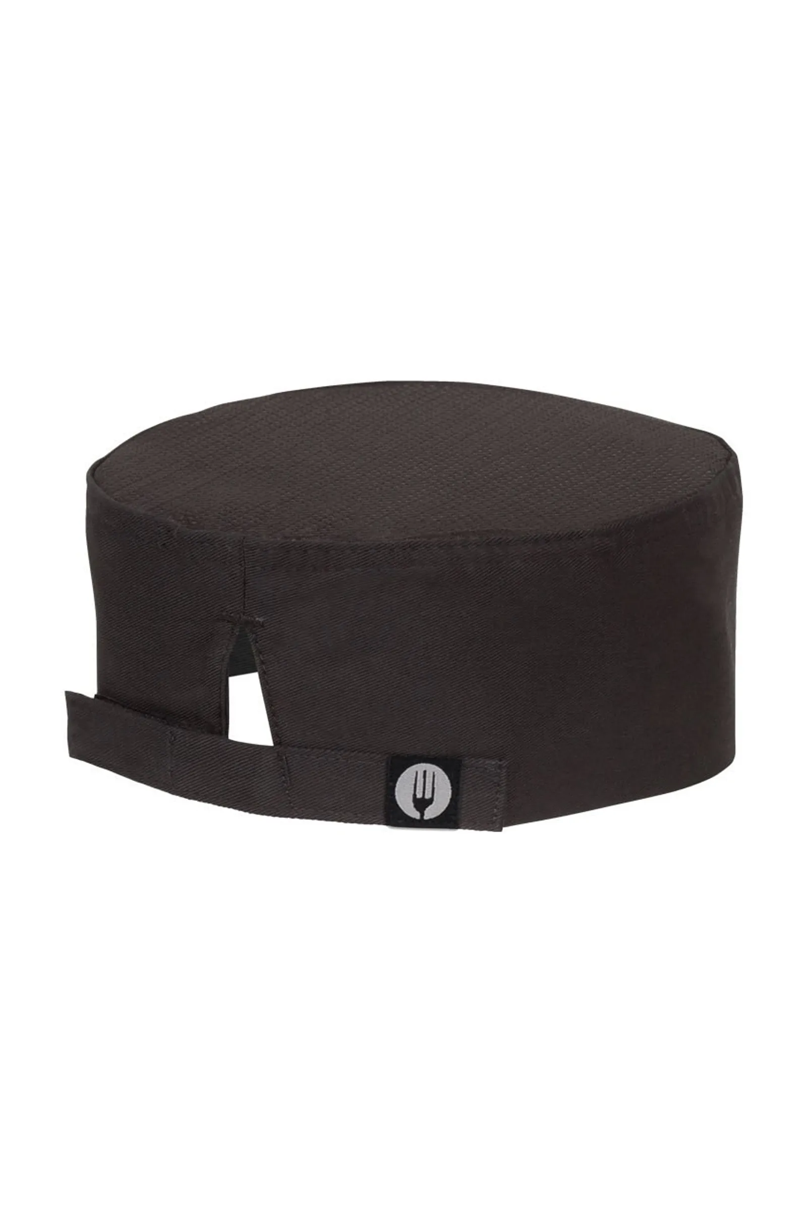 Chef Works DFBB Cool Vent Black Chef Beanie