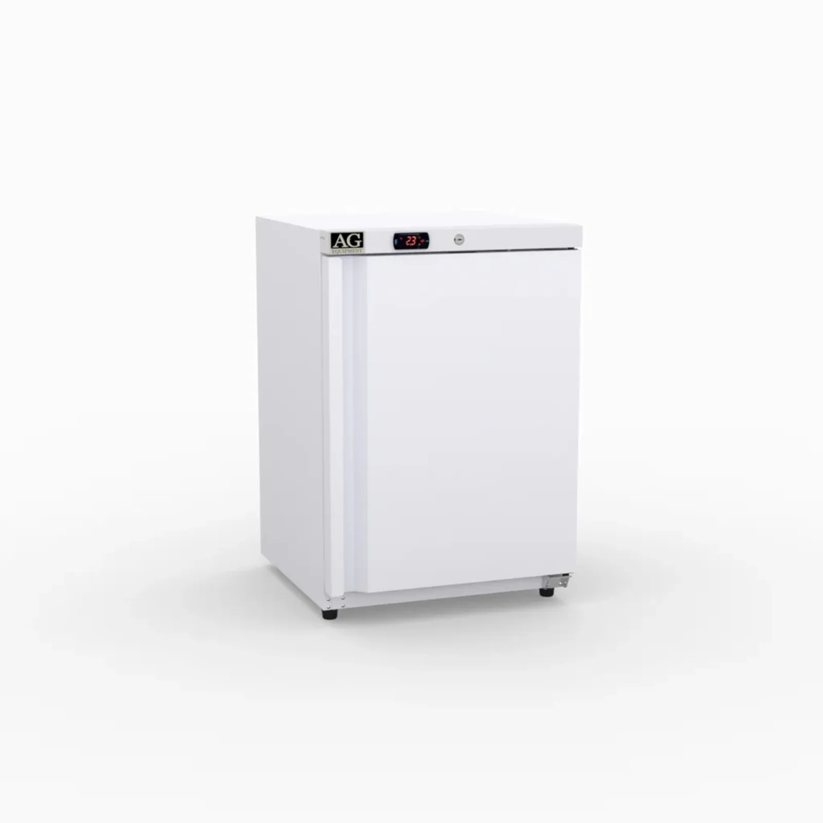 AG Equipment R200V - 200L Underbench Single Door Ventilated Light-Duty Fridge