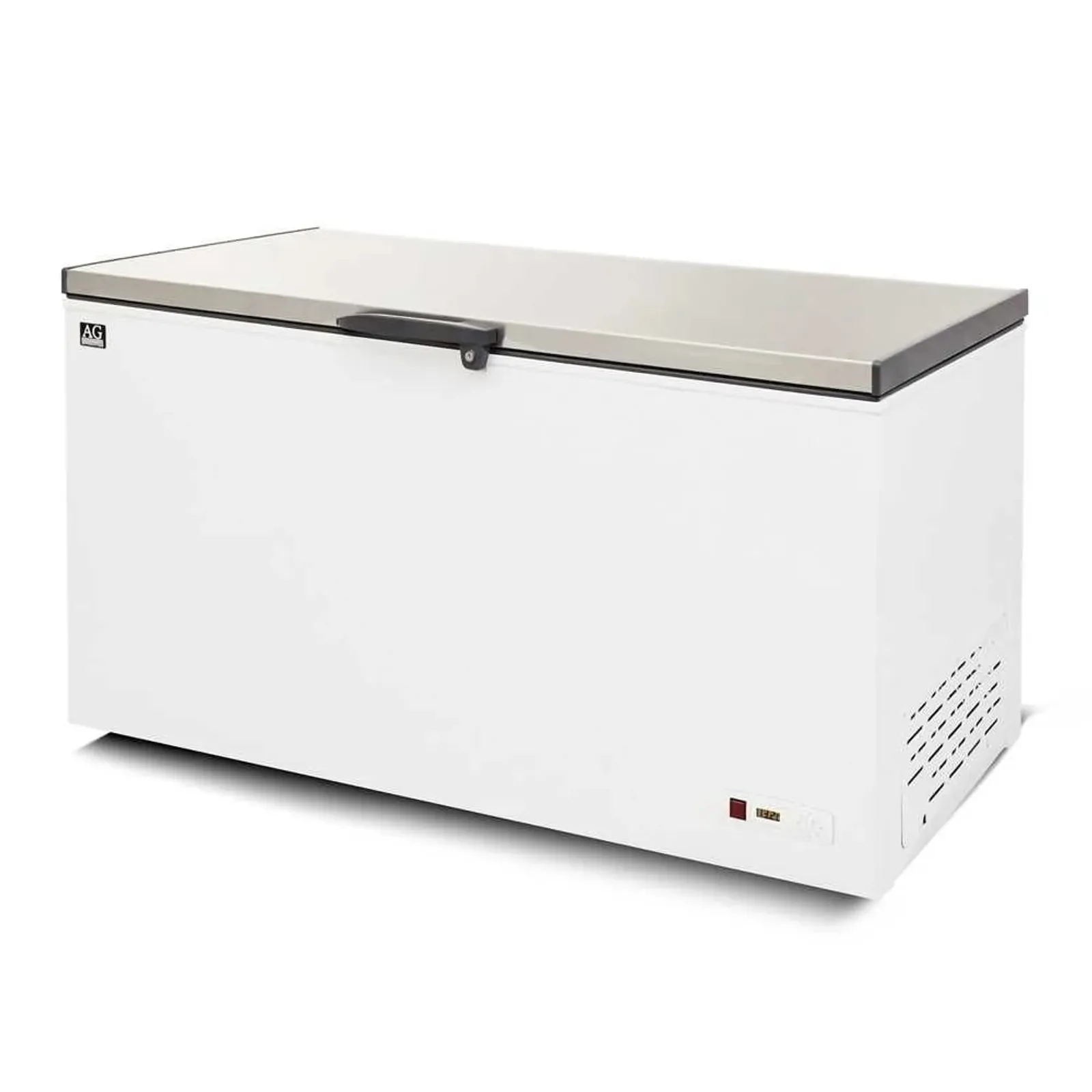 AG Equipment BD550S - Stainless Lid Chest Freezer - 450 Litres