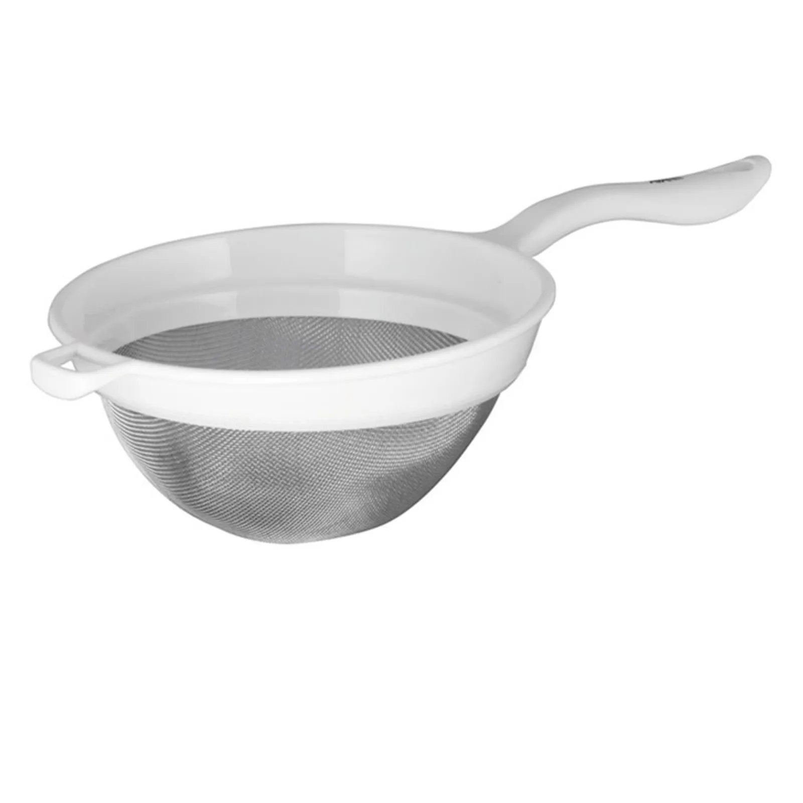 Avanti 15075 - Stainless Steel Strainer with Plastic Frame, 15.5cm - White
