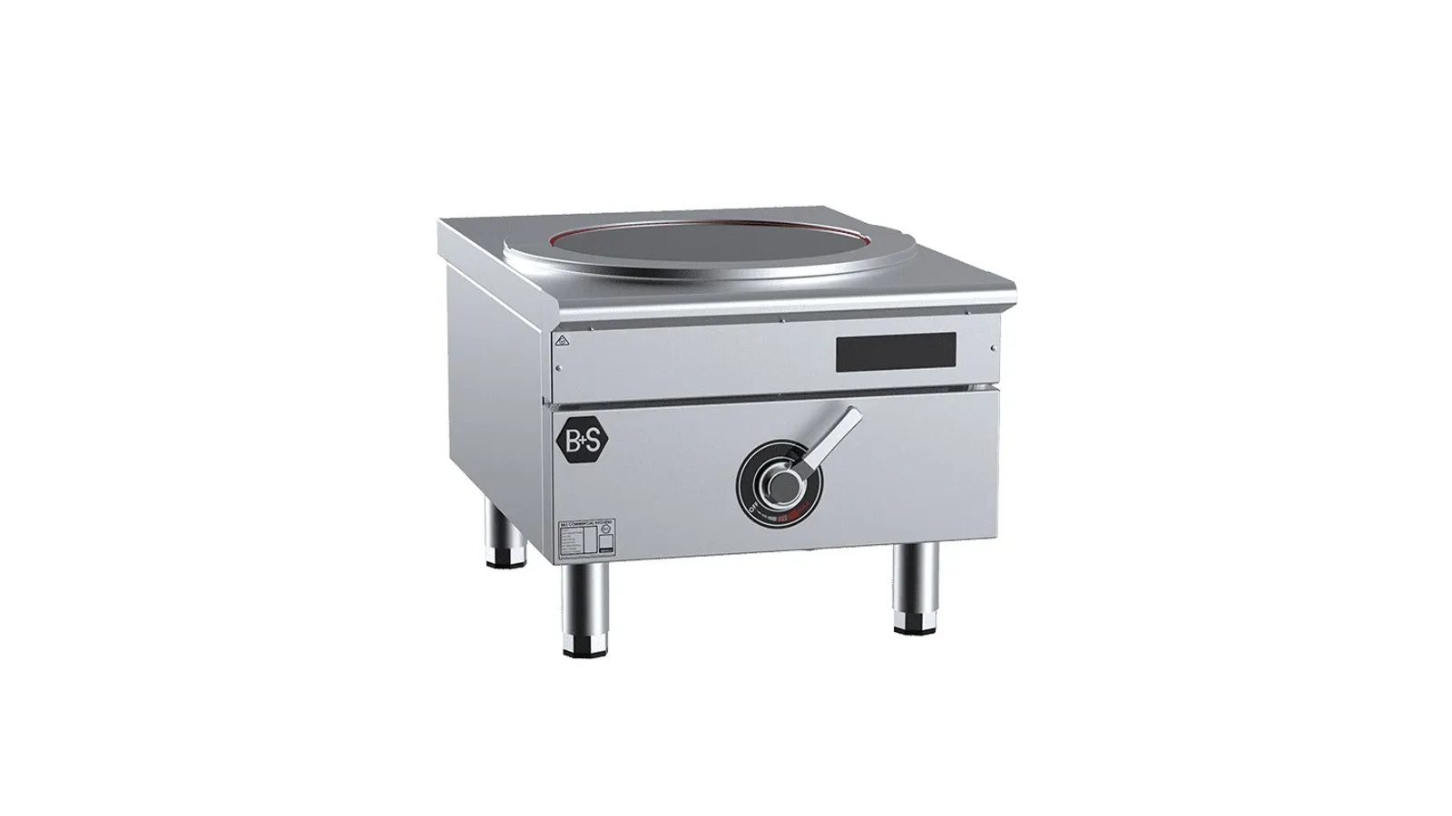 B+S Black IN-SP1-12 - Single Hole Induction Stock Pot 12kW