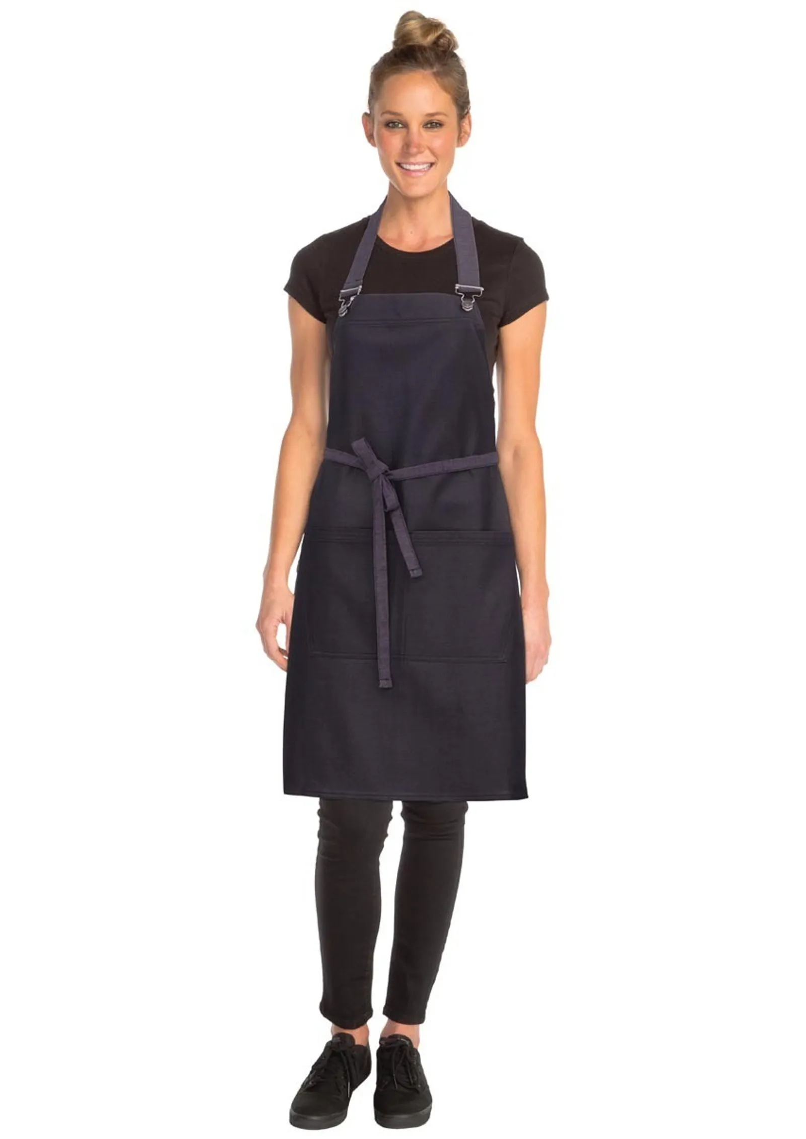 Chef Works ABWT051-PUB Boulder Purple Bib Apron