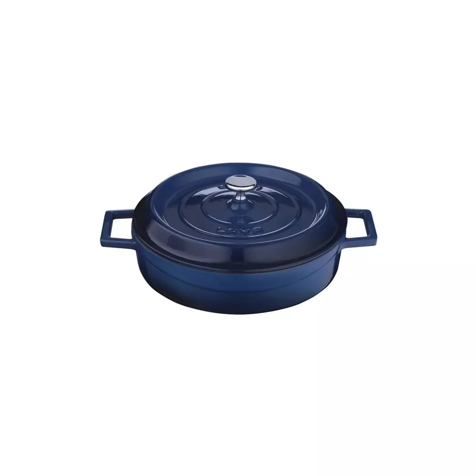 Lava 799224-BL - Casserole-Round, Low, 2.4lt - Blue