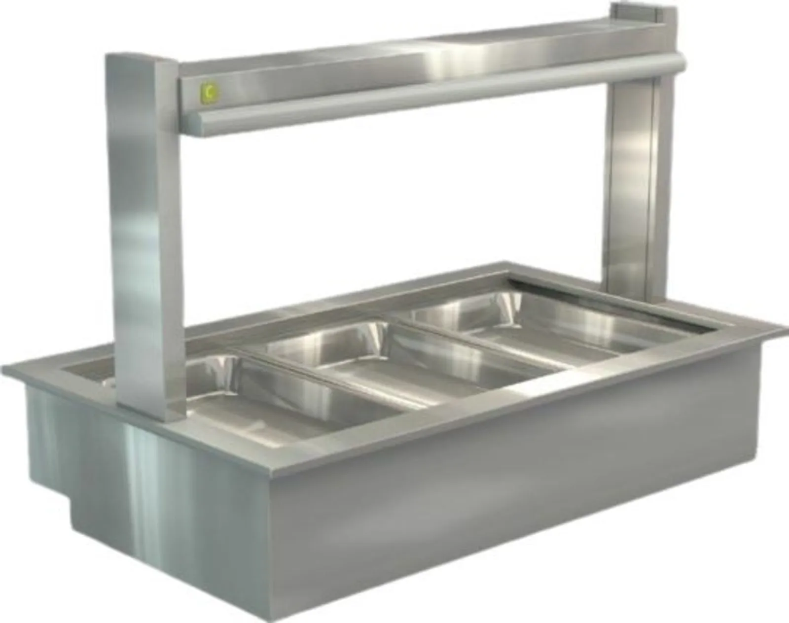 Cossiga LSBM3 - Bain Marie - Gastry Only with No Glass 1145mm