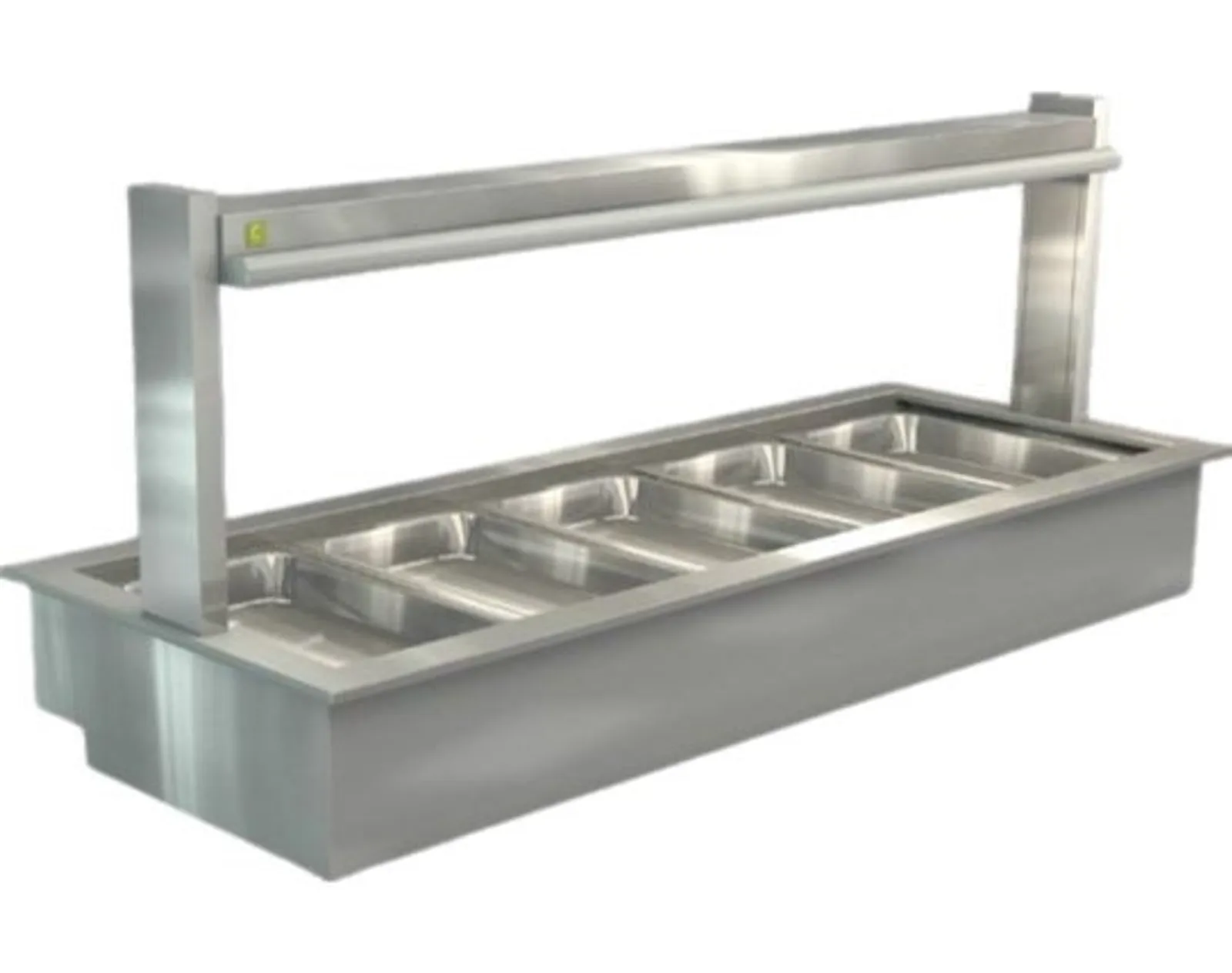 Cossiga LSBM5 - Bain Marie - Gastry Only with No Glass 1825mm