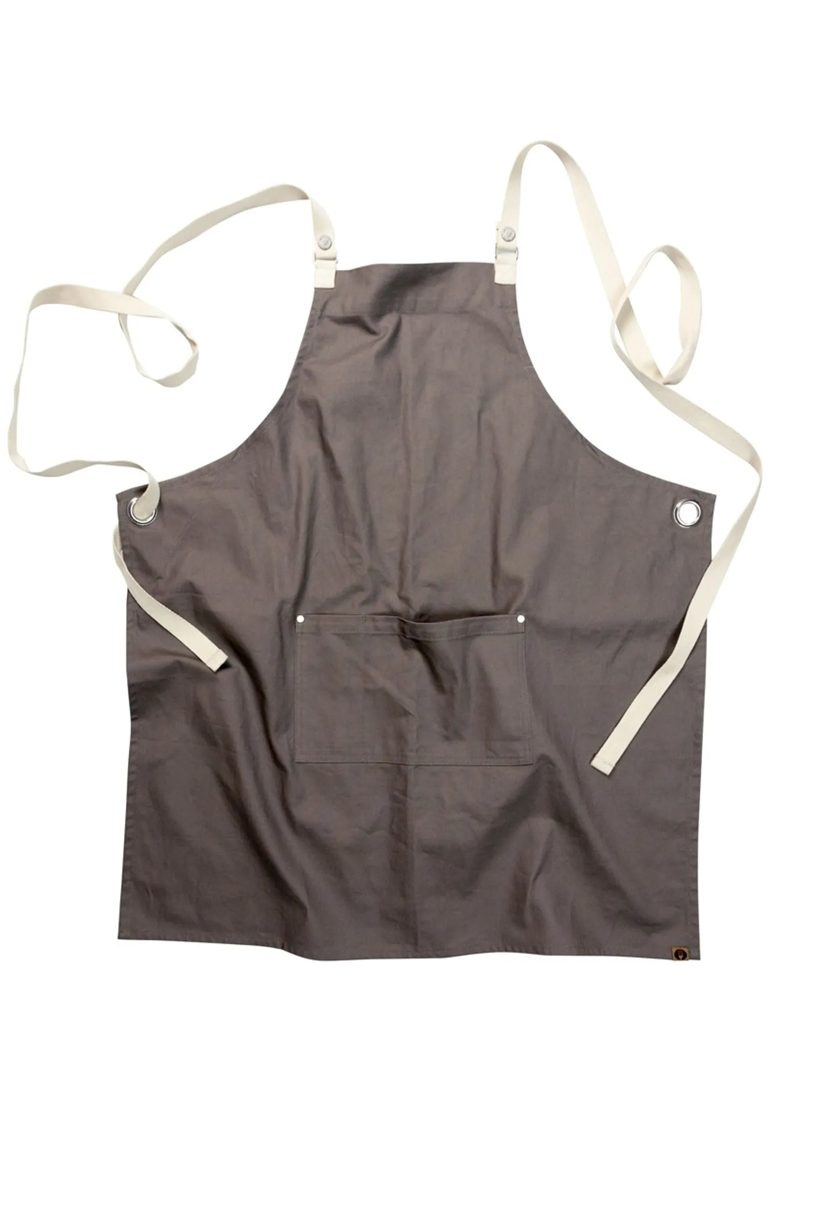 Chef Works ACRS602-GRY Byron Cross-Back Grey Apron