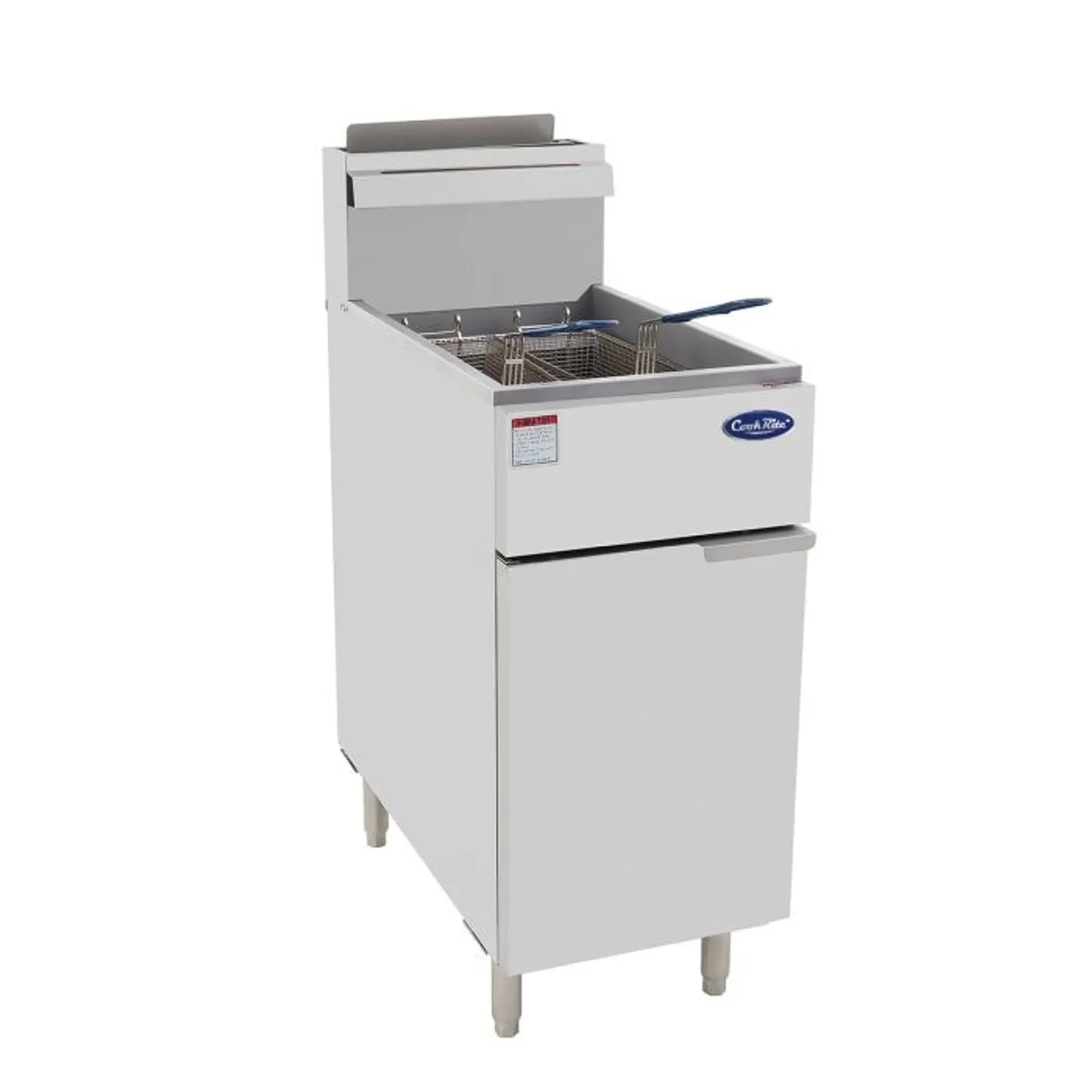 Cookrite ATFS-40-LPG - 3 Tubes Gas Deep Fryer LPG