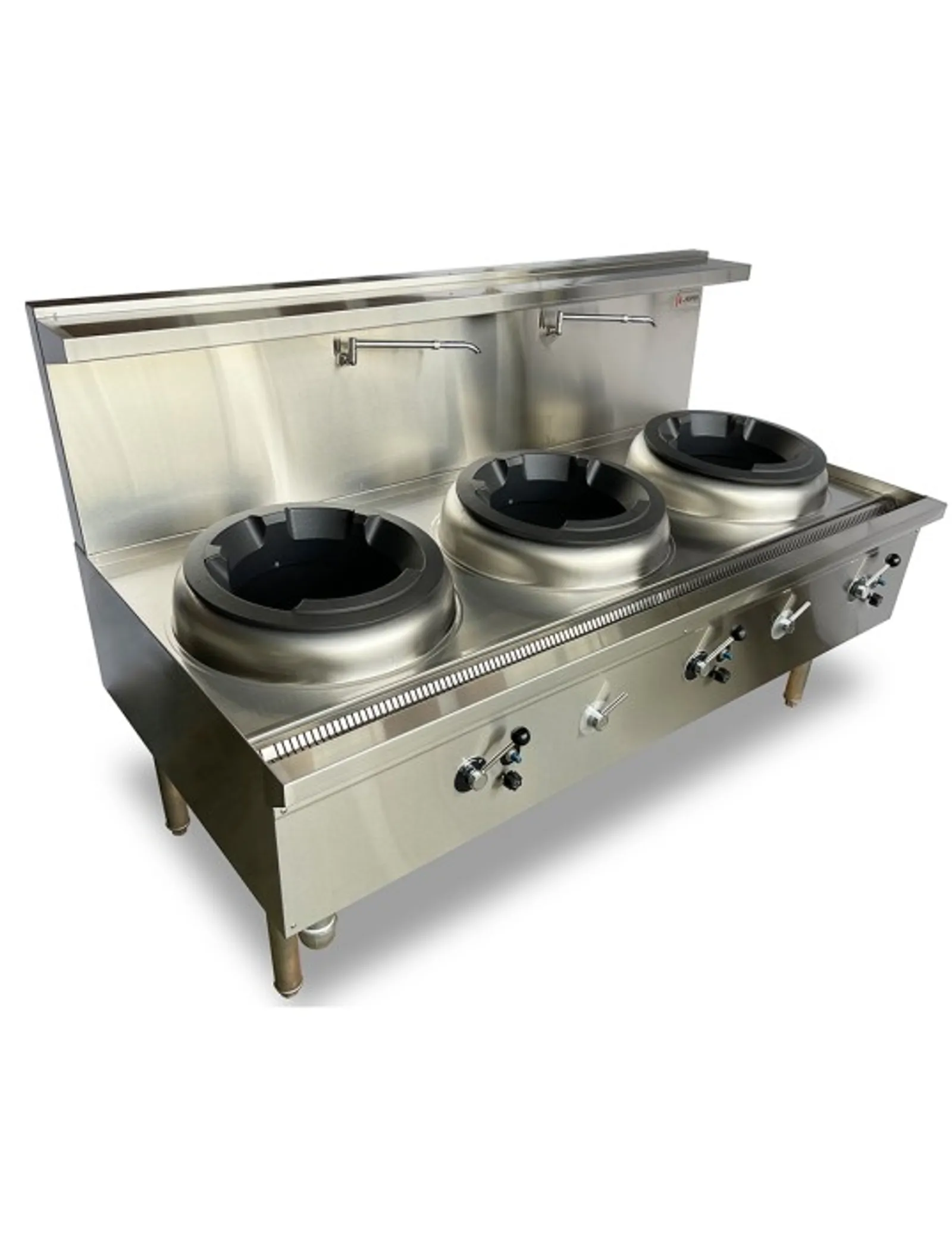 Jasper JA-3DB-L - Triple Wok Range (duckbill burner) LPG