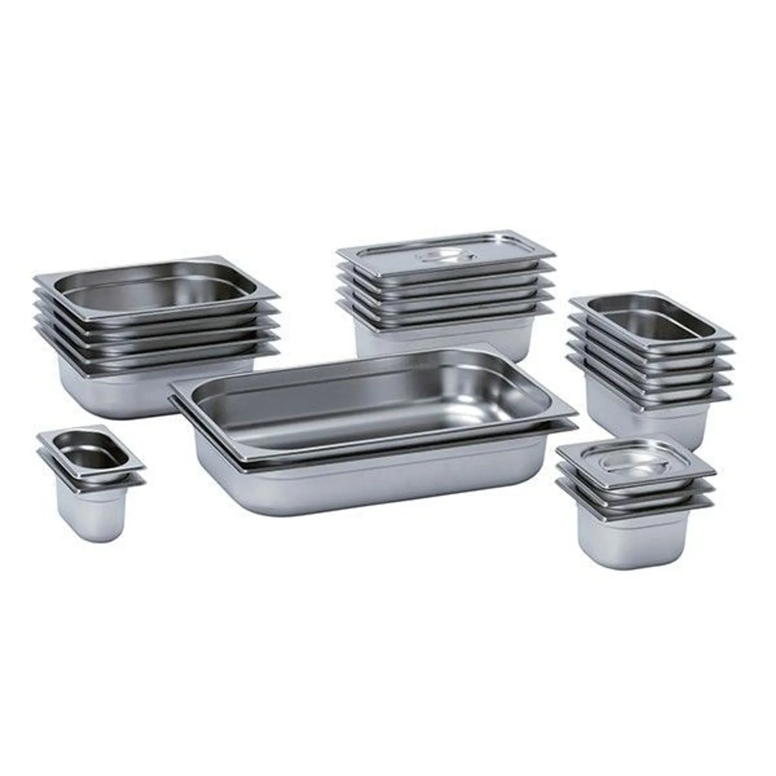 Mixrite 230200 - GN Pans (201 Stainless Steel) 353X325X200