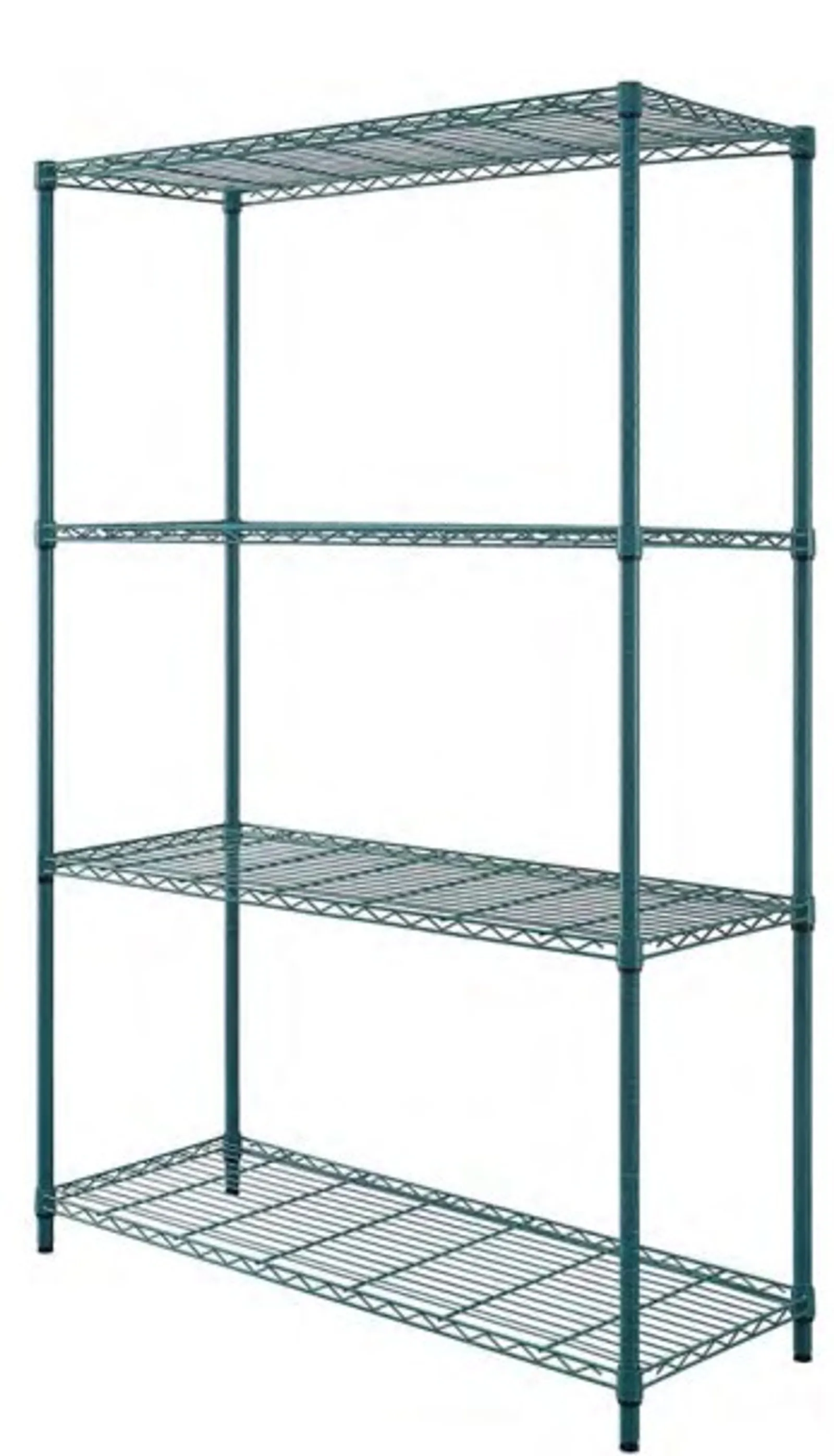 ATLAS VERDE V18487SET - 4 Shelf Wire Shelving Box Kits 1220mm