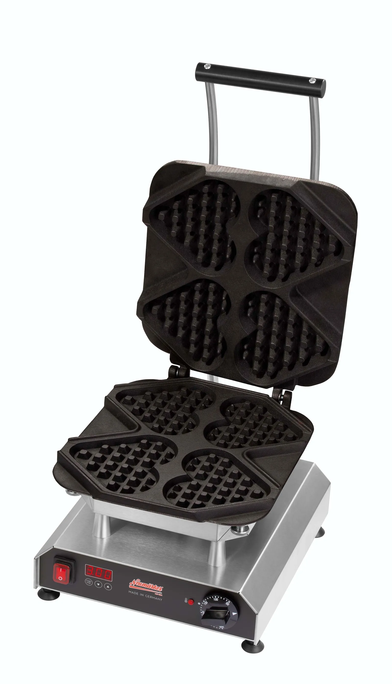Neumarker NEE-12-40801DT - Heart on a Stick Waffle Iron