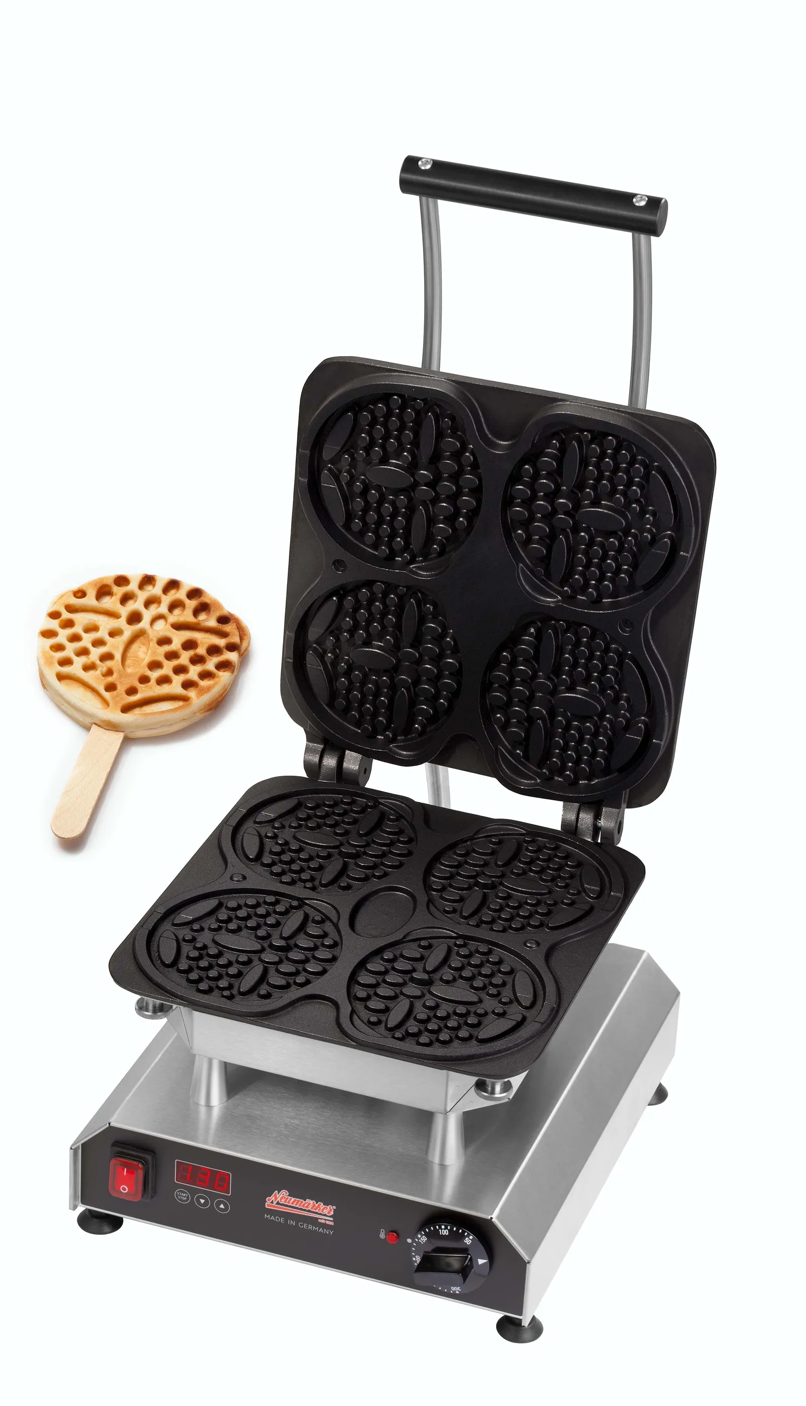 Neumarker NEE-12-40801DT - Bears on a Stick Waffle Iron