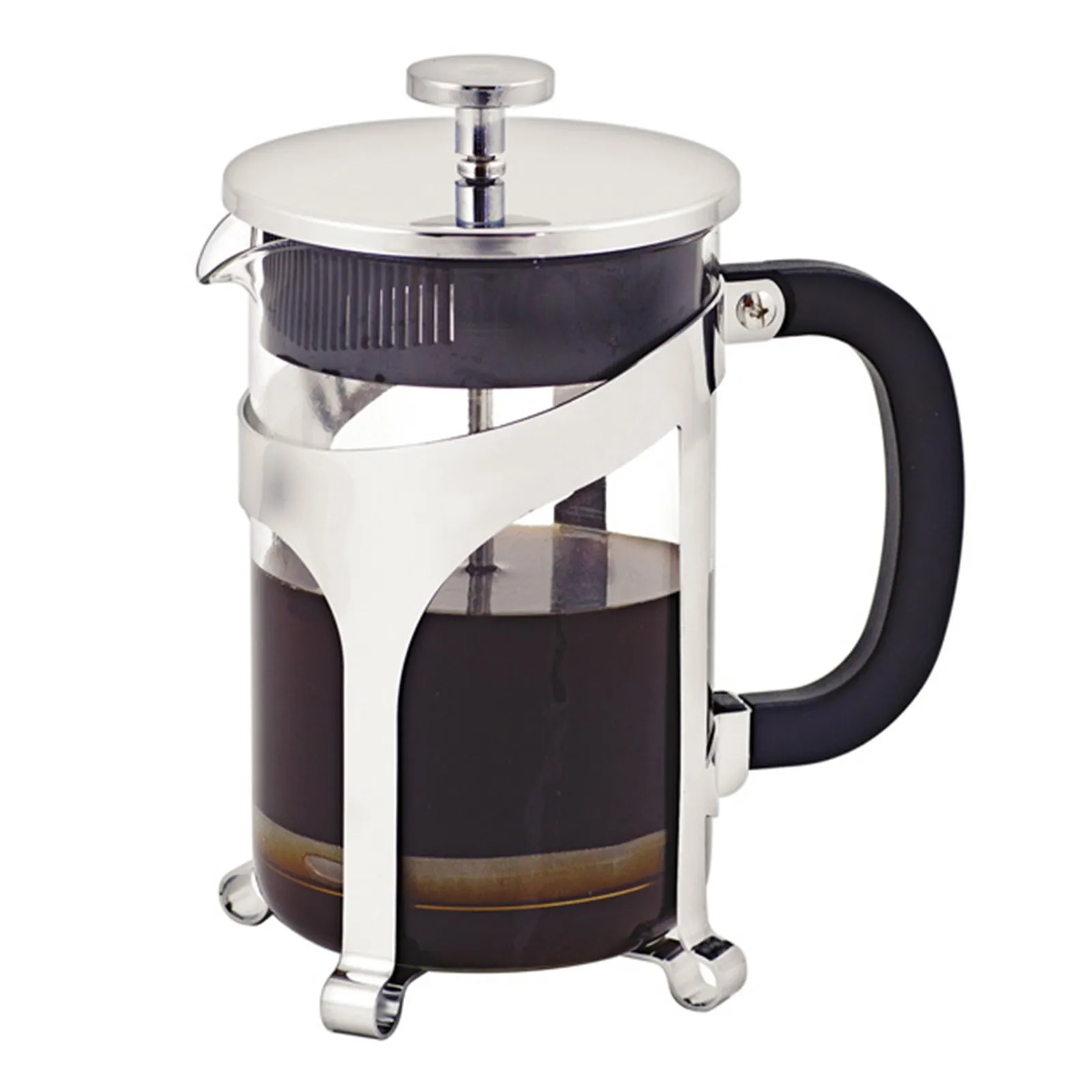 Avanti 15520- Café Press Coffee Plunger - 1L / 8 Cup - Boroscilicate Glass / Chrome