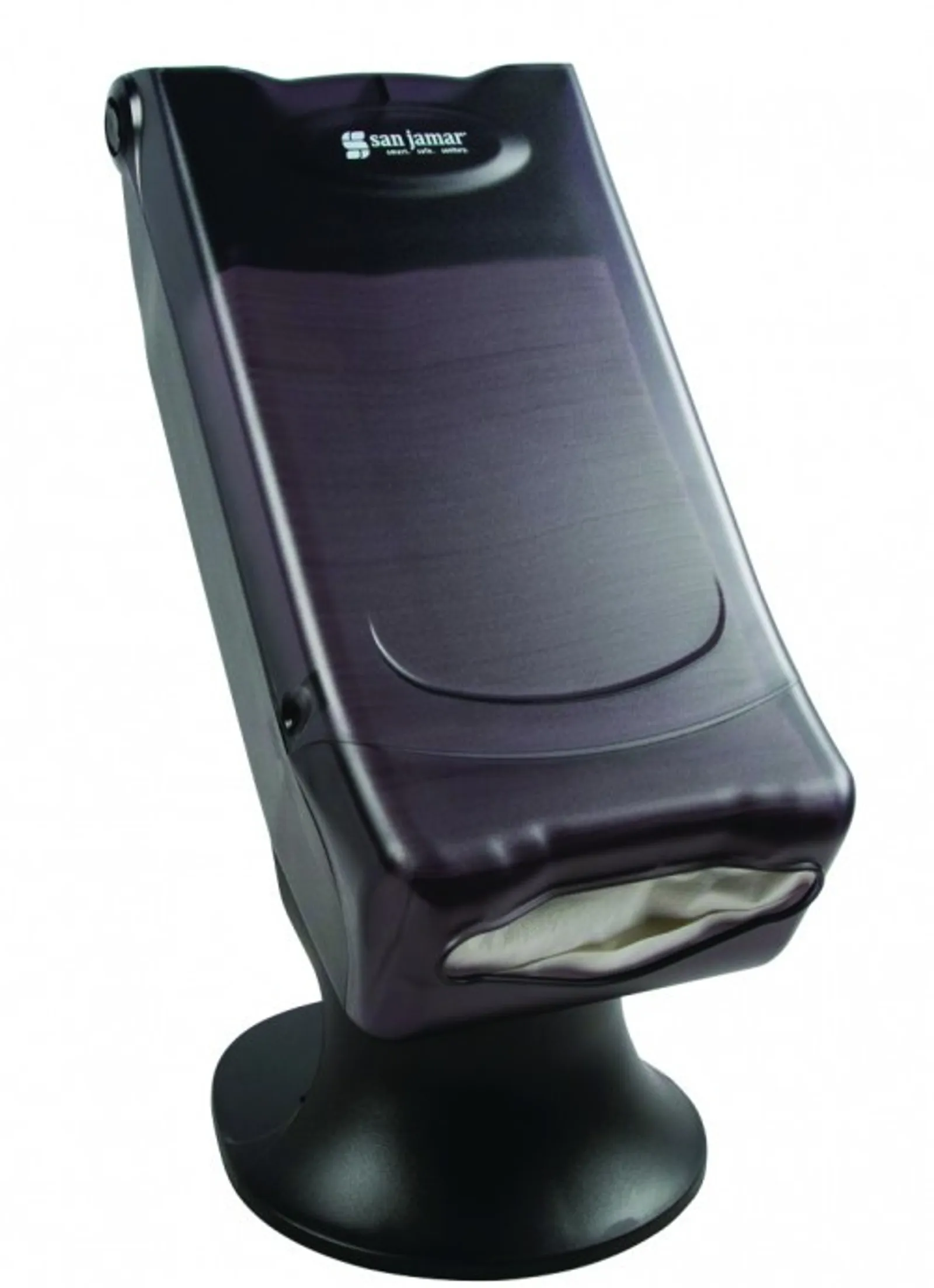 San Jamar H5000STBK - CounterTop with Stand Napkin Dispenser