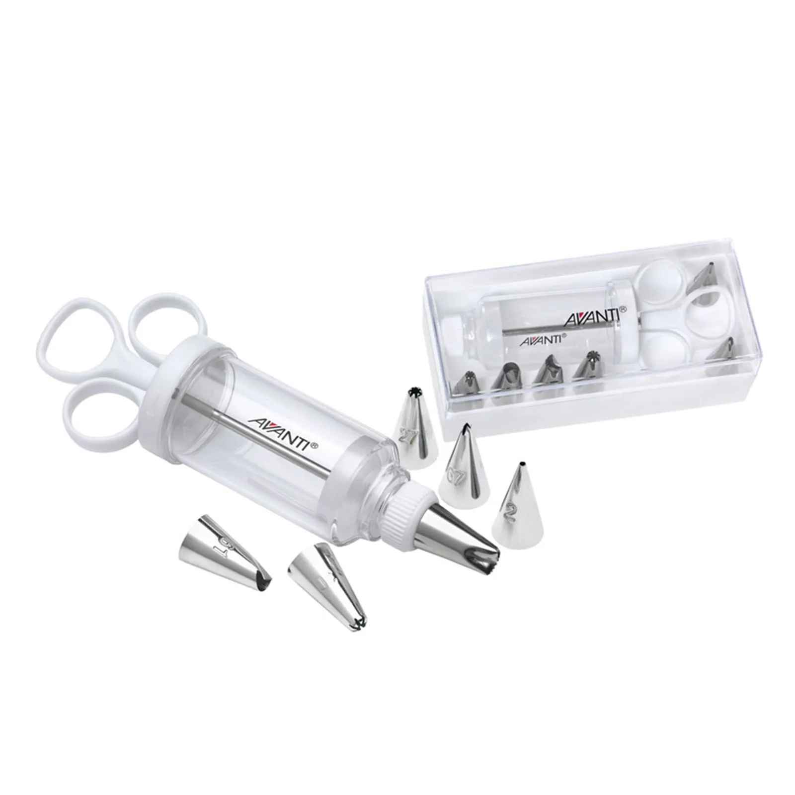 Avanti 16922 - 7 Piece Syringe Icing Set