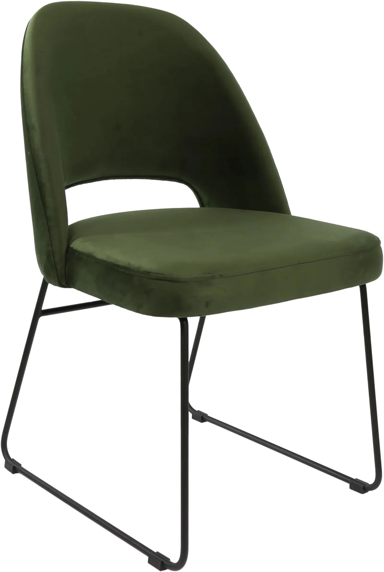 Durafurn Semifreddo Chair with Black Sled Base
