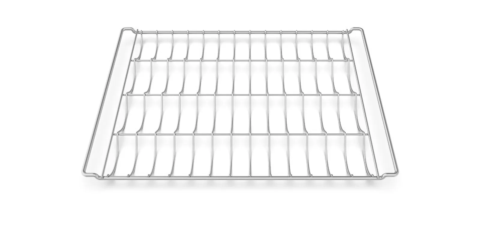 Unox GRP310 - Ultralight Chromium Plated Tray to Bake 5 Large Baguettes - 460x330