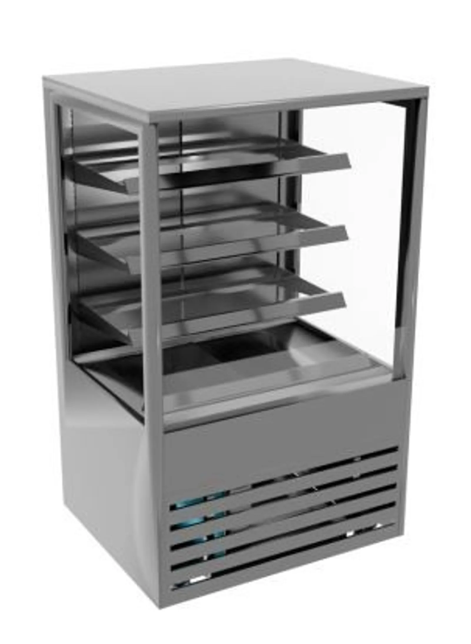 Cossiga TTGOR9 - Mid Height Refrigerated Open Front with Rear Hinged Door 900mm