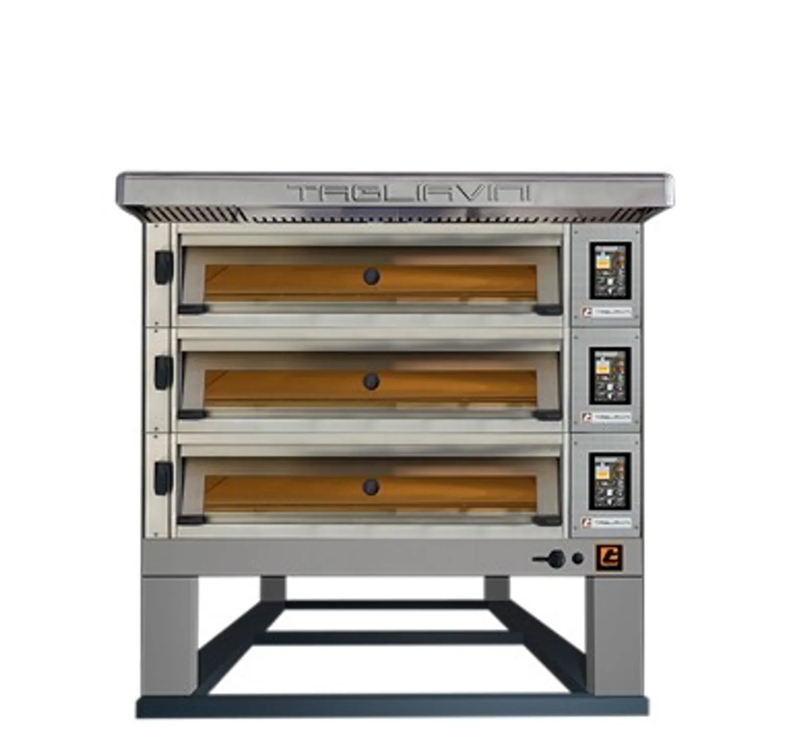 Tagliavini 3EMT64676BST - 3 Deck Electric Modular Deck Oven
