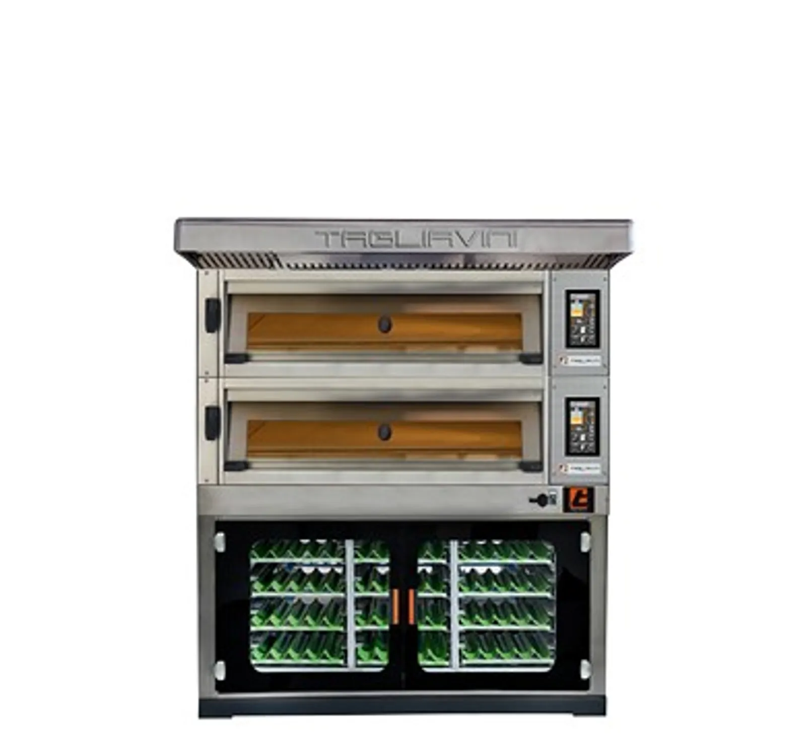 Tagliavini 2EMT24676BSPT - 2 Deck Electric Modular Deck Oven / Prover Under
