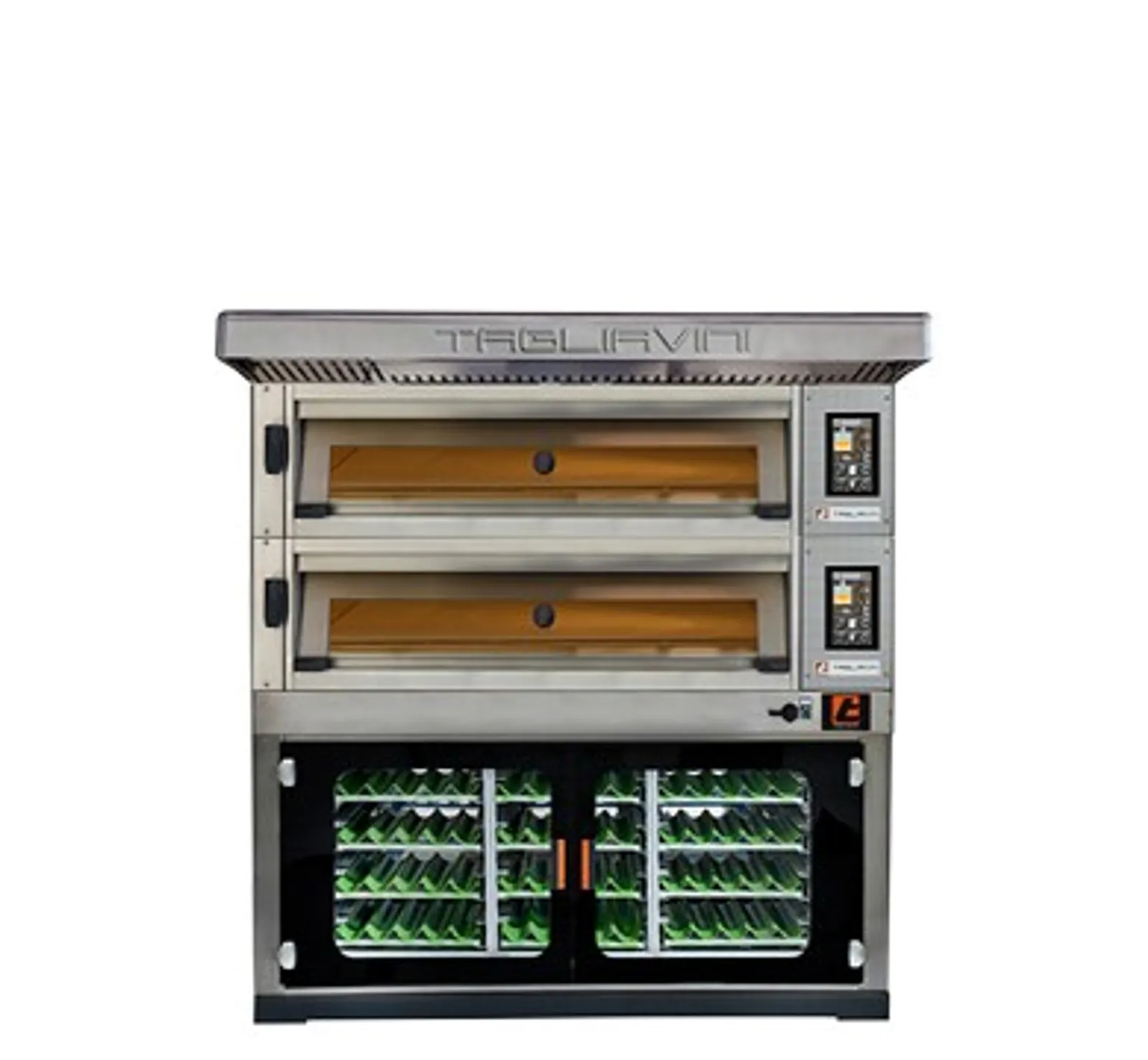 Tagliavini 2EMT34676BSPT - 2 Deck Electric Modular Deck Oven / Prover Under